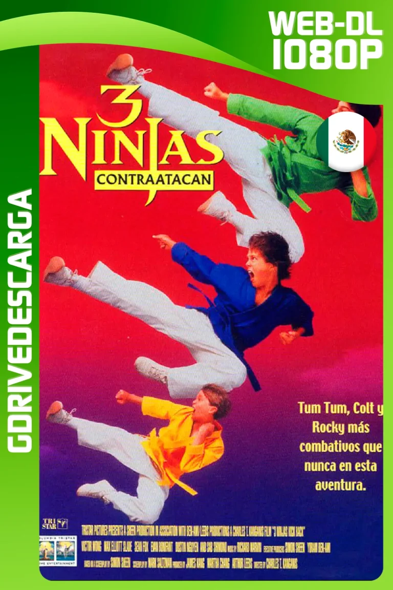 3 Ninjas al Rescate (1994) AMZN WEB-DL 1080p Latino-Inglés