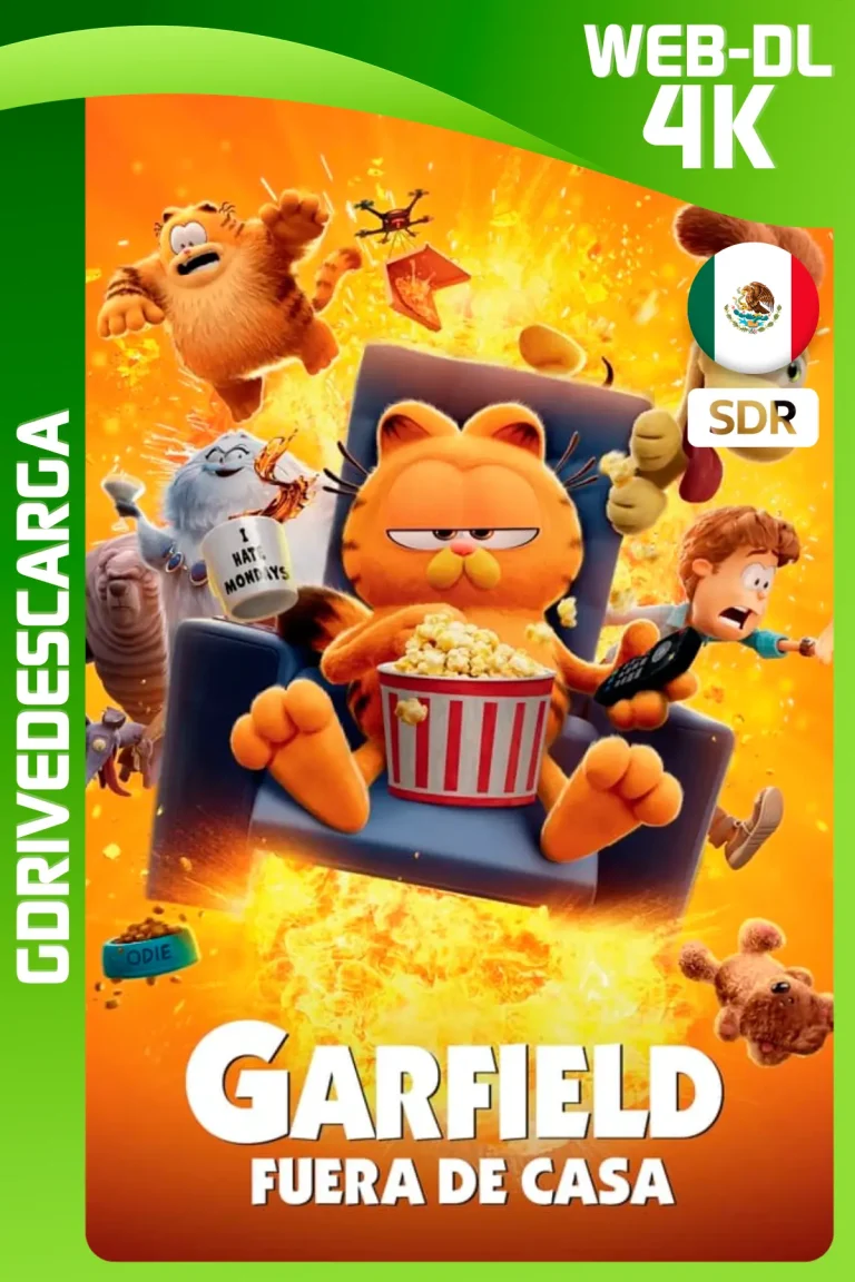 Garfield: Fuera de Casa (2024) AMZN WEB-DL 4K SDR Latino-Inglés