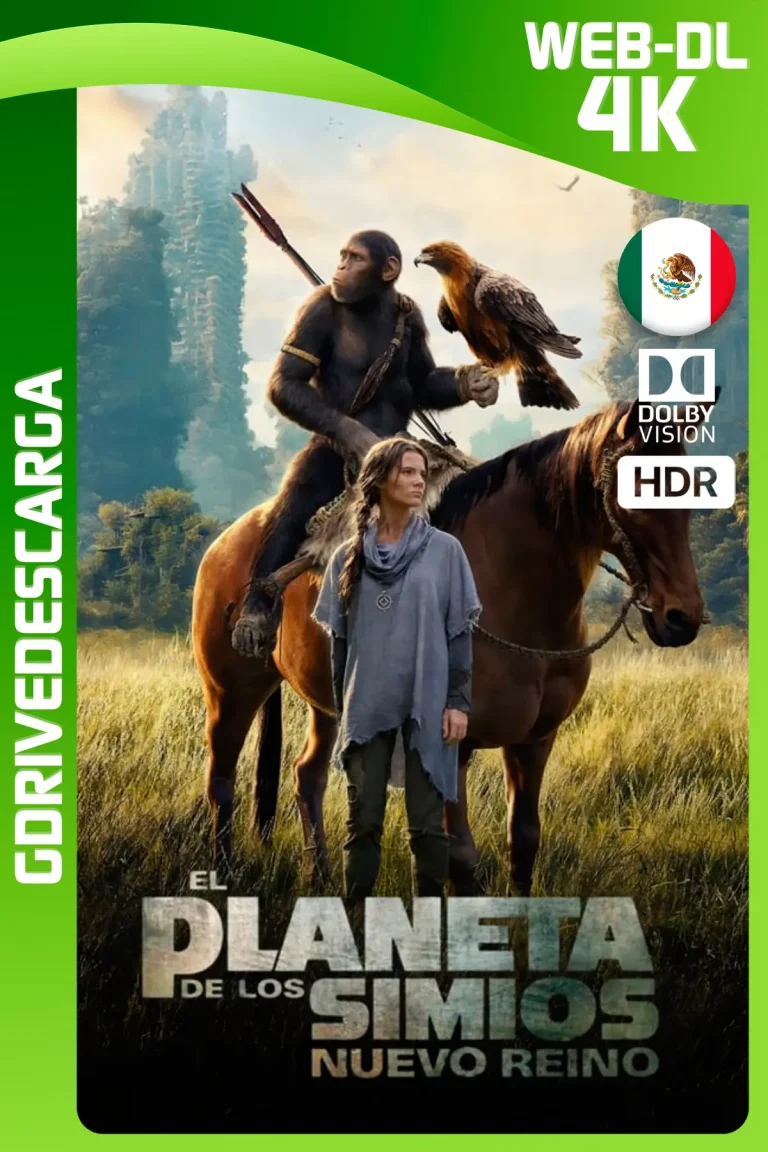 El Planeta De Los Simios: Nuevo Reino (2024) AMZN WEB-DL 4K DV HDR Latino-Inglés