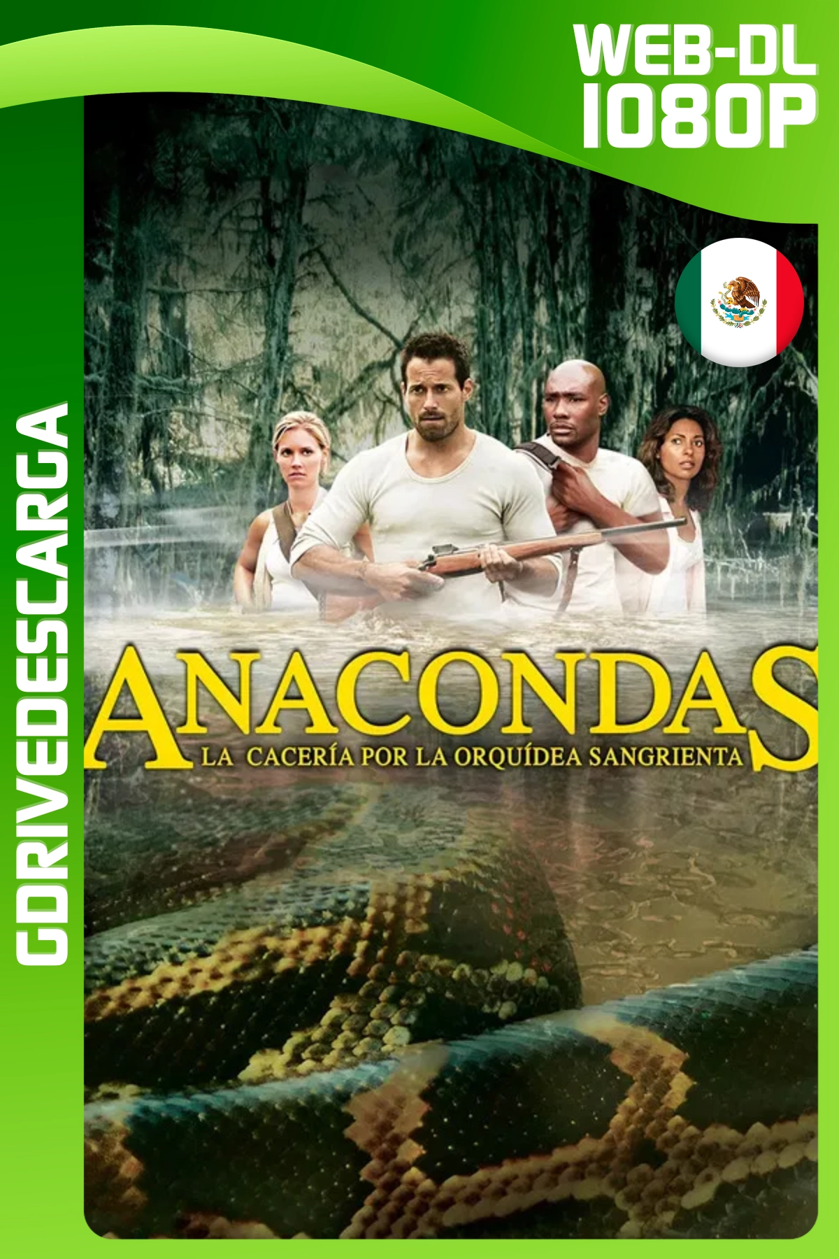 Anaconda 2: En Busca de La Orquídea Sangrienta (2004) AMZN WEB-DL 1080p Latino-Inglés