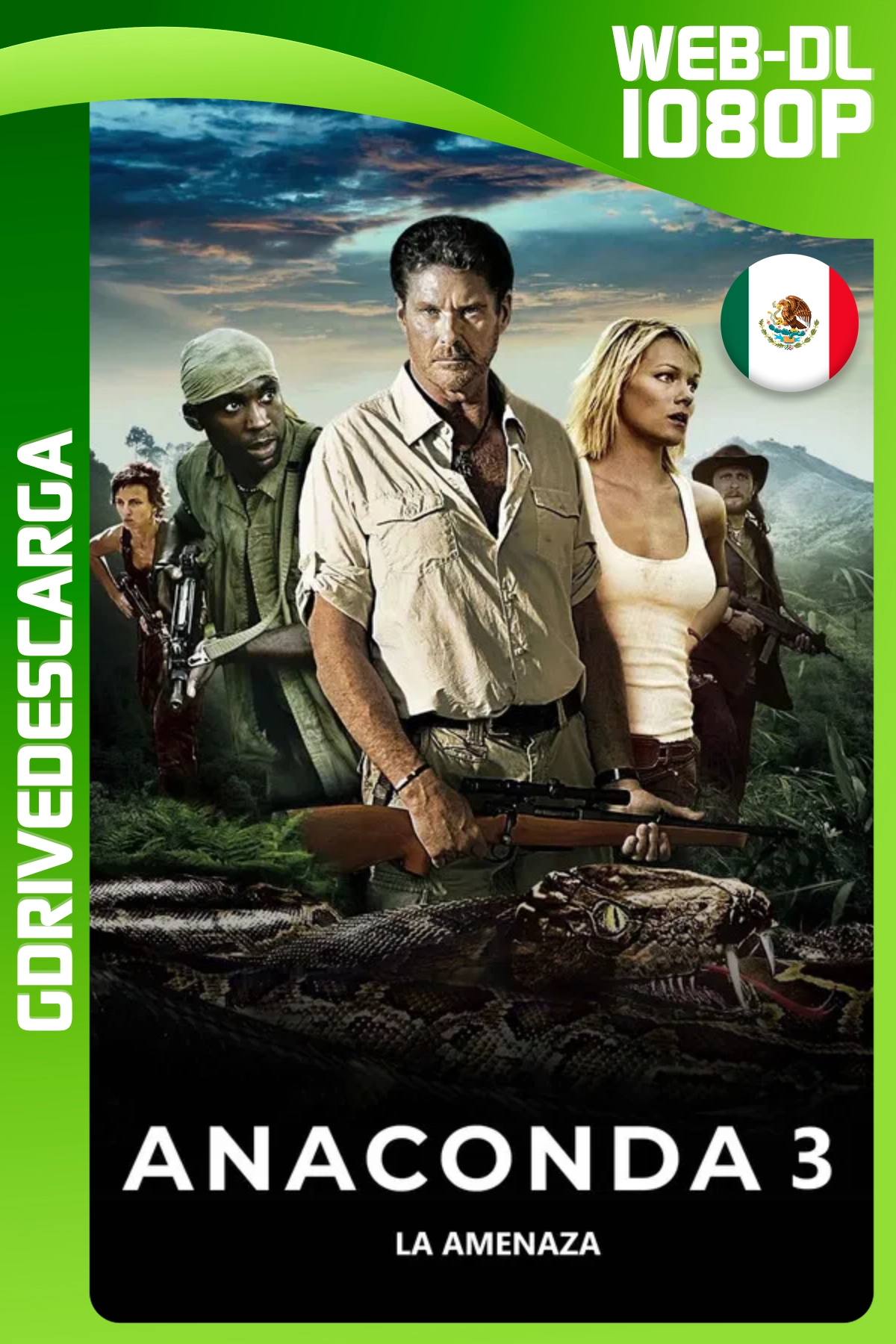 Anaconda 3: La Amenaza (2008) AMZN WEB-DL 1080p Latino-Inglés