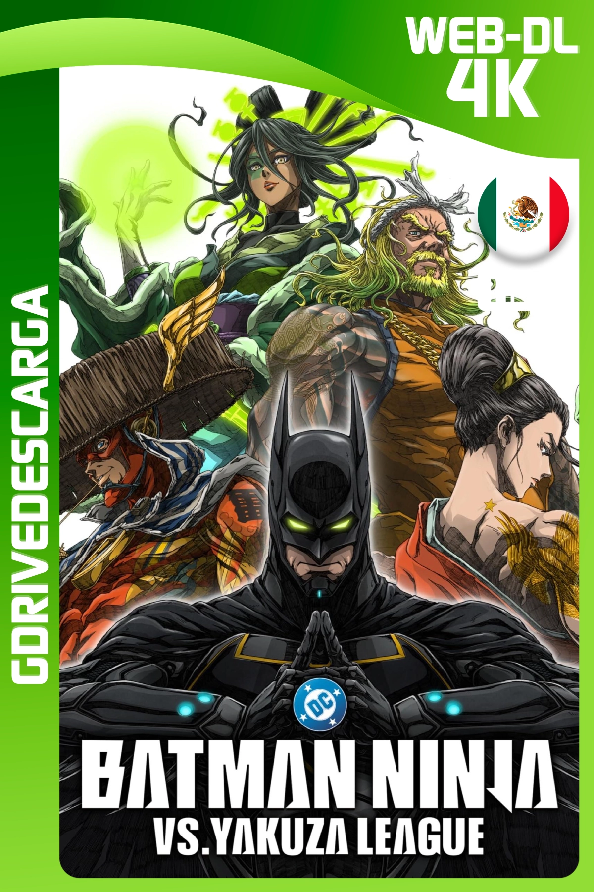 Batman Ninja vs La Liga Yakuza (2025) AMZN WEB-DL 4K HDR10 Latino-Inglés