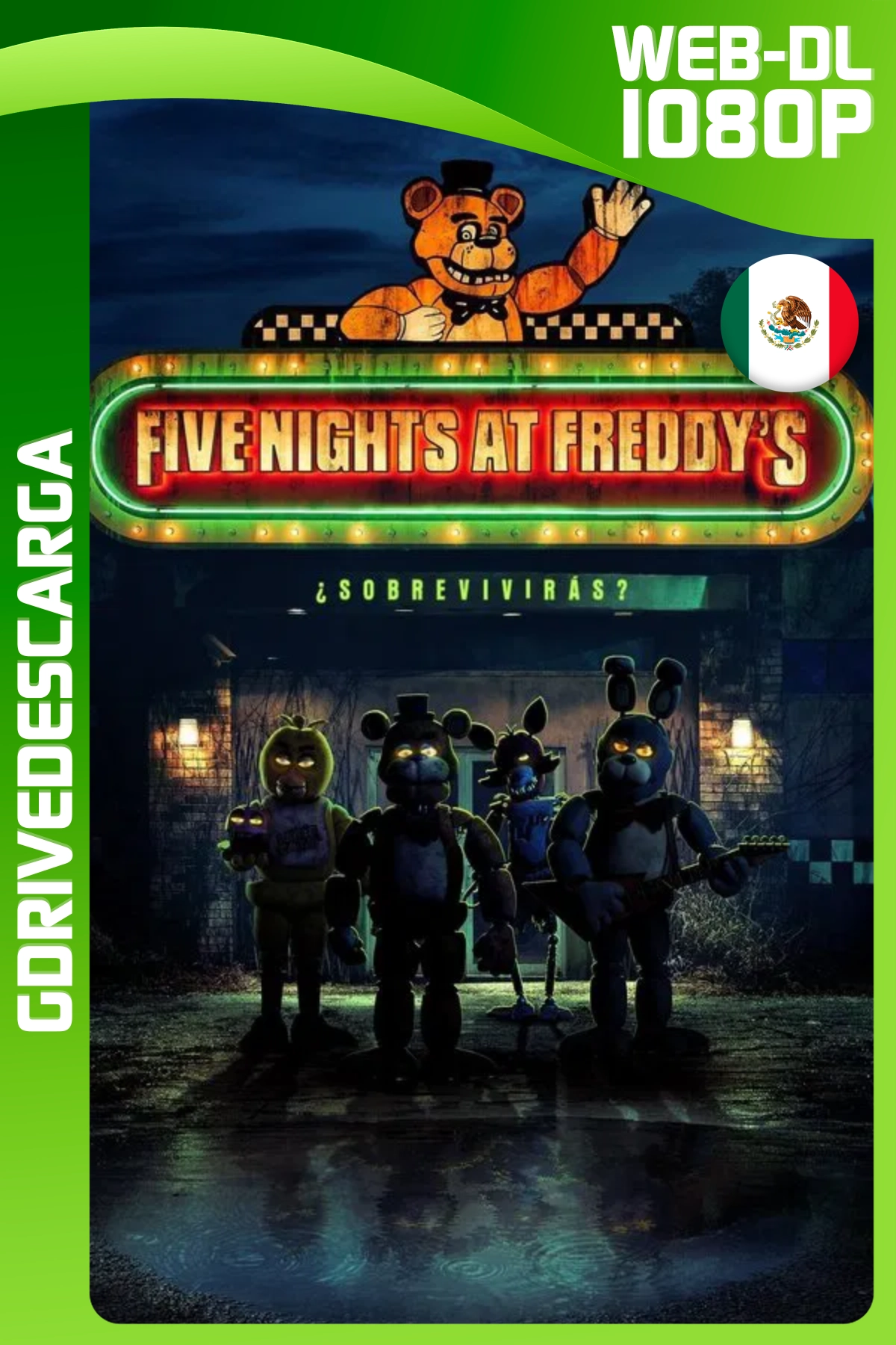 Five Nights at Freddy’s (2023) PCOK WEB-DL 1080p Latino-Inglés