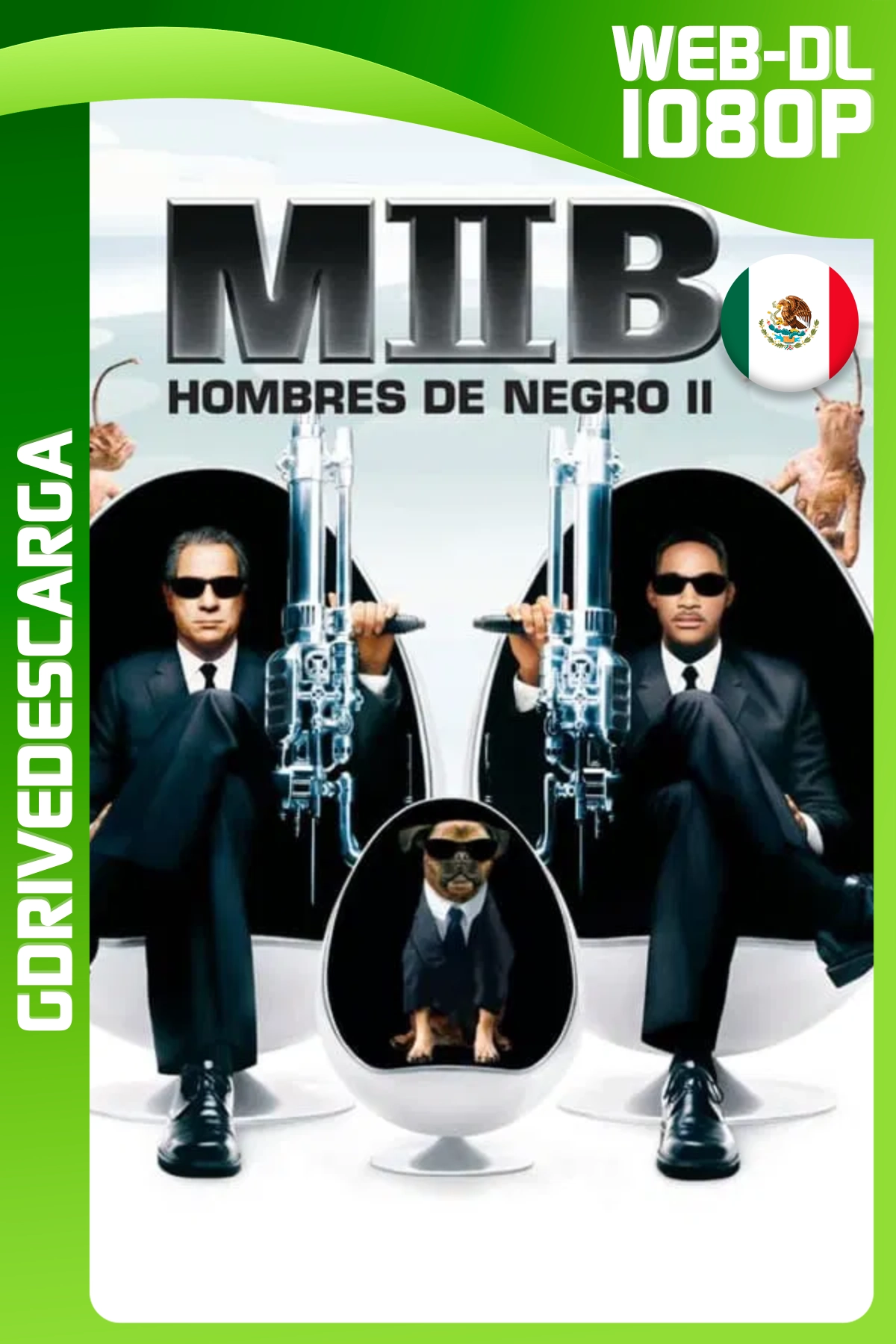 Hombres de Negro 2 (2002) AMZN WEB-DL 1080p Latino-Inglés