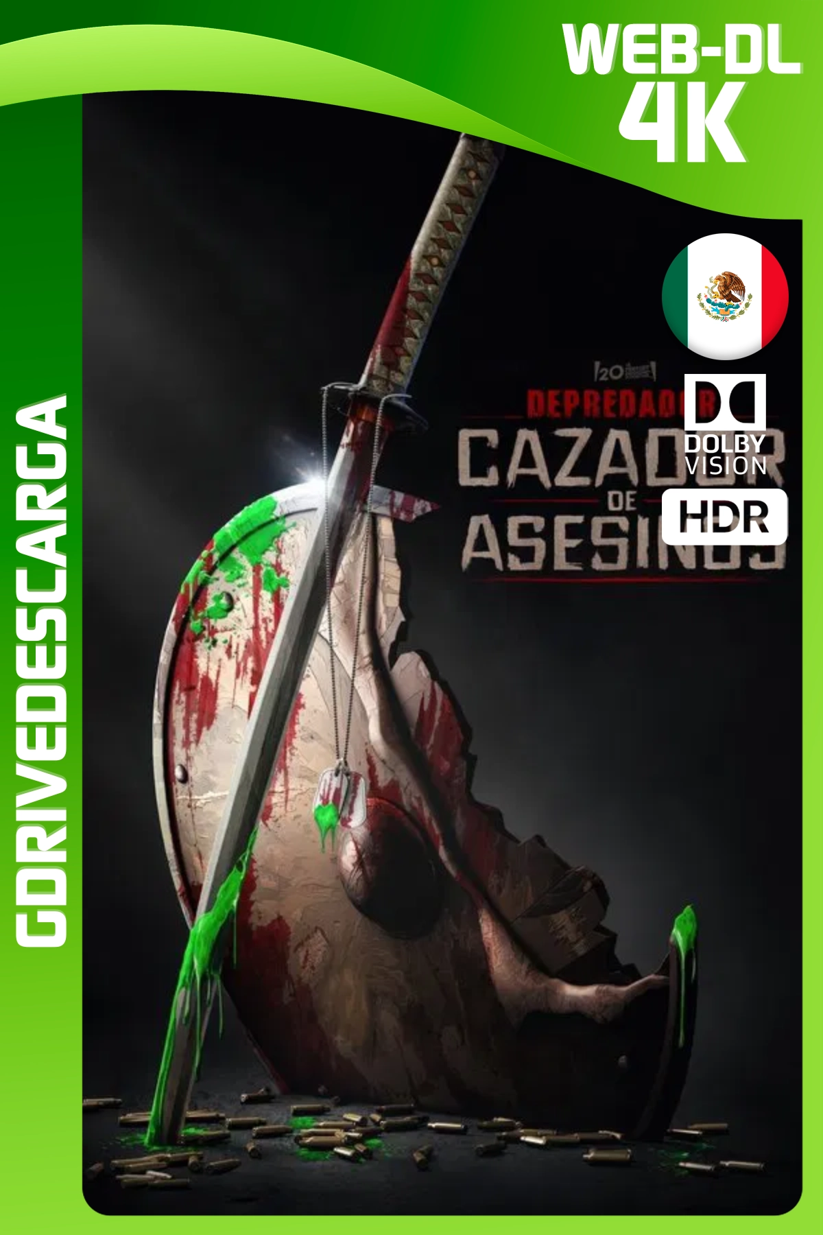 Depredador: Cazador de Asesinos (2025) DSNP WEB-DL 4K HDR DV Latino-Inglés
