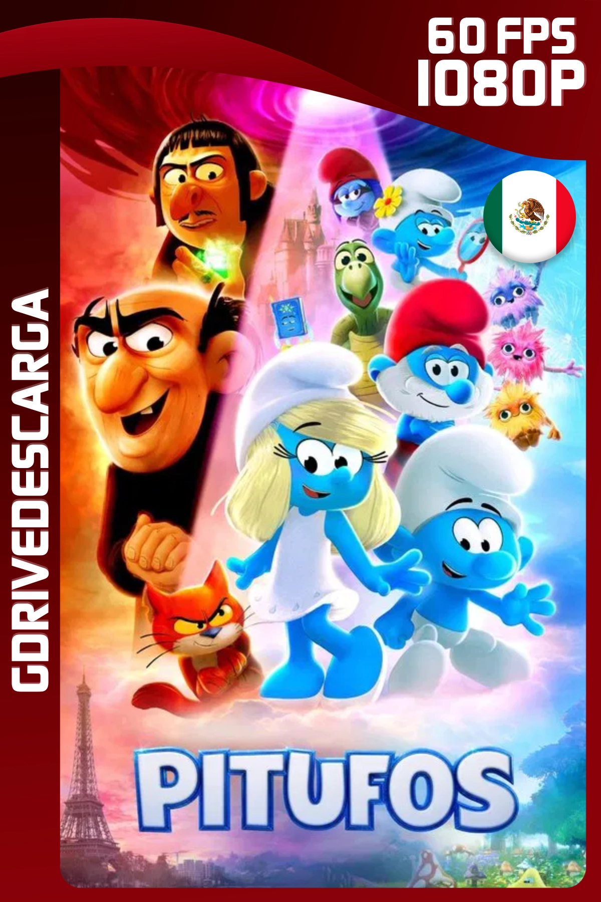 Pitufos (2025) AMZN WEB-DL 1080p 60 FPS Latino-Inglés