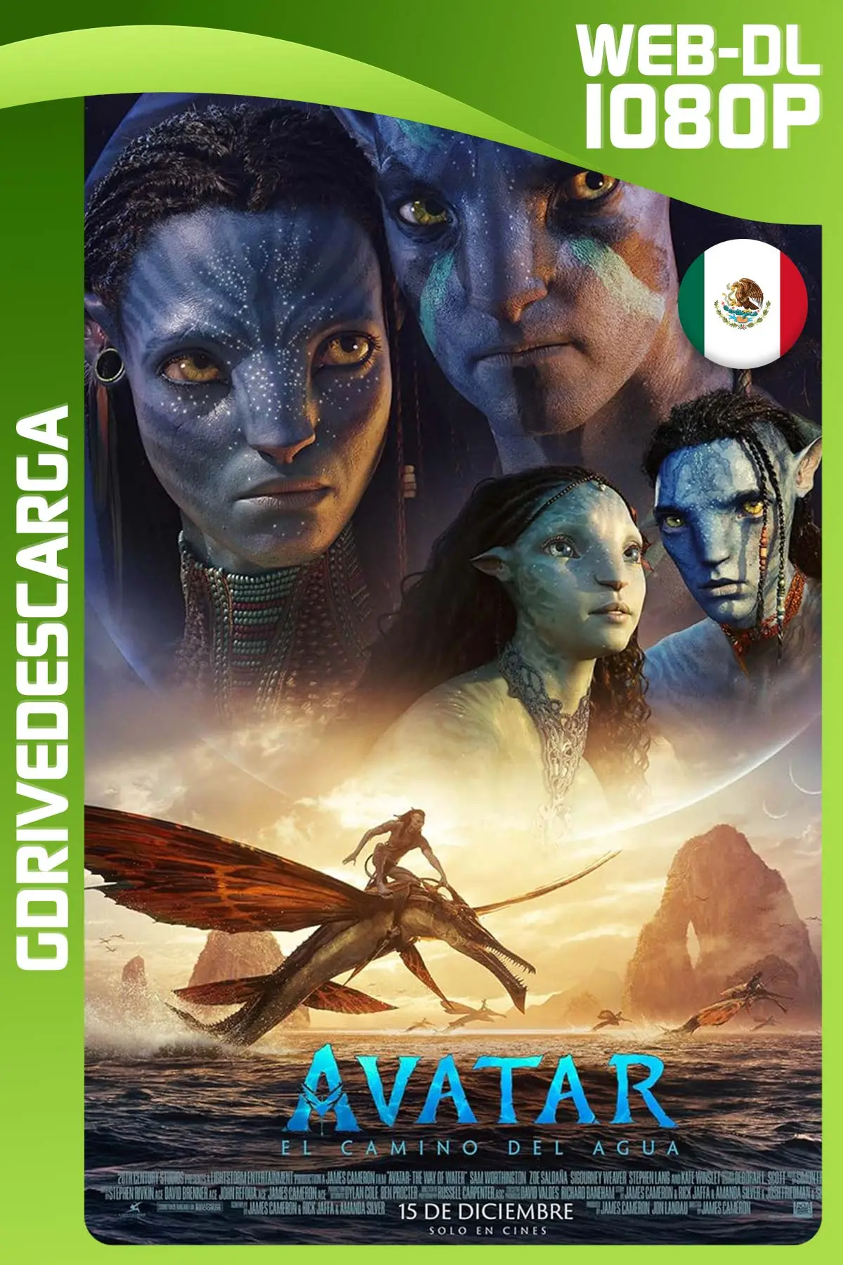 Avatar: El Camino Del Agua (2022) DSNP WEB-DL 1080P Latino-Inglés