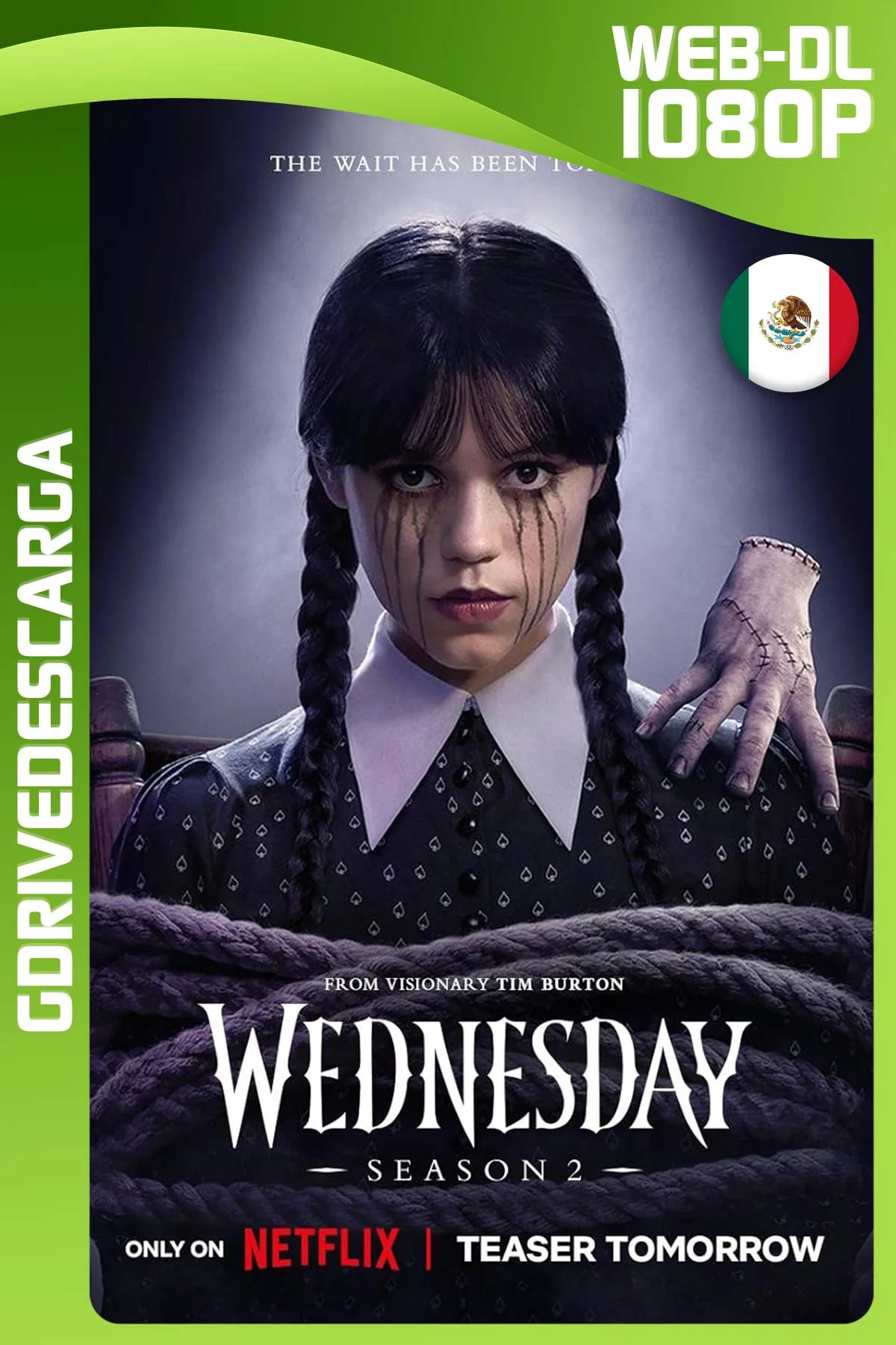 Merlina (2025) Temporada 2 [04/08] NF WEB-DL 1080P Latino-Inglés