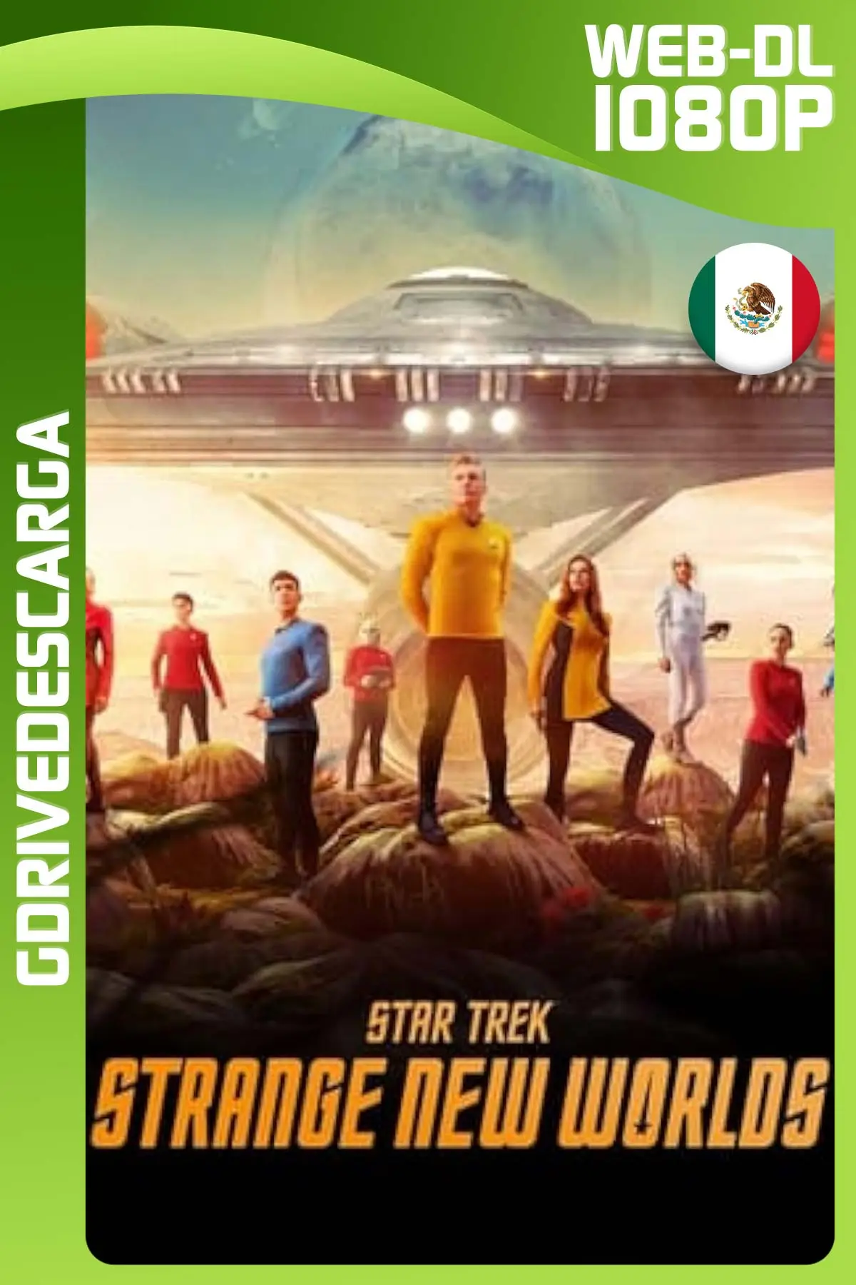 Star Trek: Extraños Nuevos Mundos (2022) Temporada 1 Completa AMZN WEB-DL 1080P Latino-Inglés