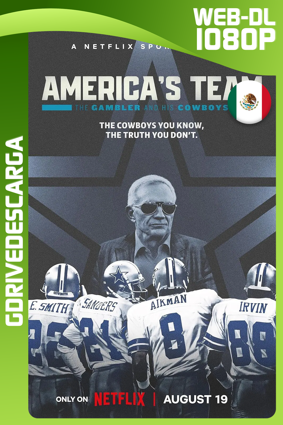 America’s Team: La apuesta de los Dallas Cowboys (2025) Miniserie NF WEB-DL 1080p Latino-Inglés