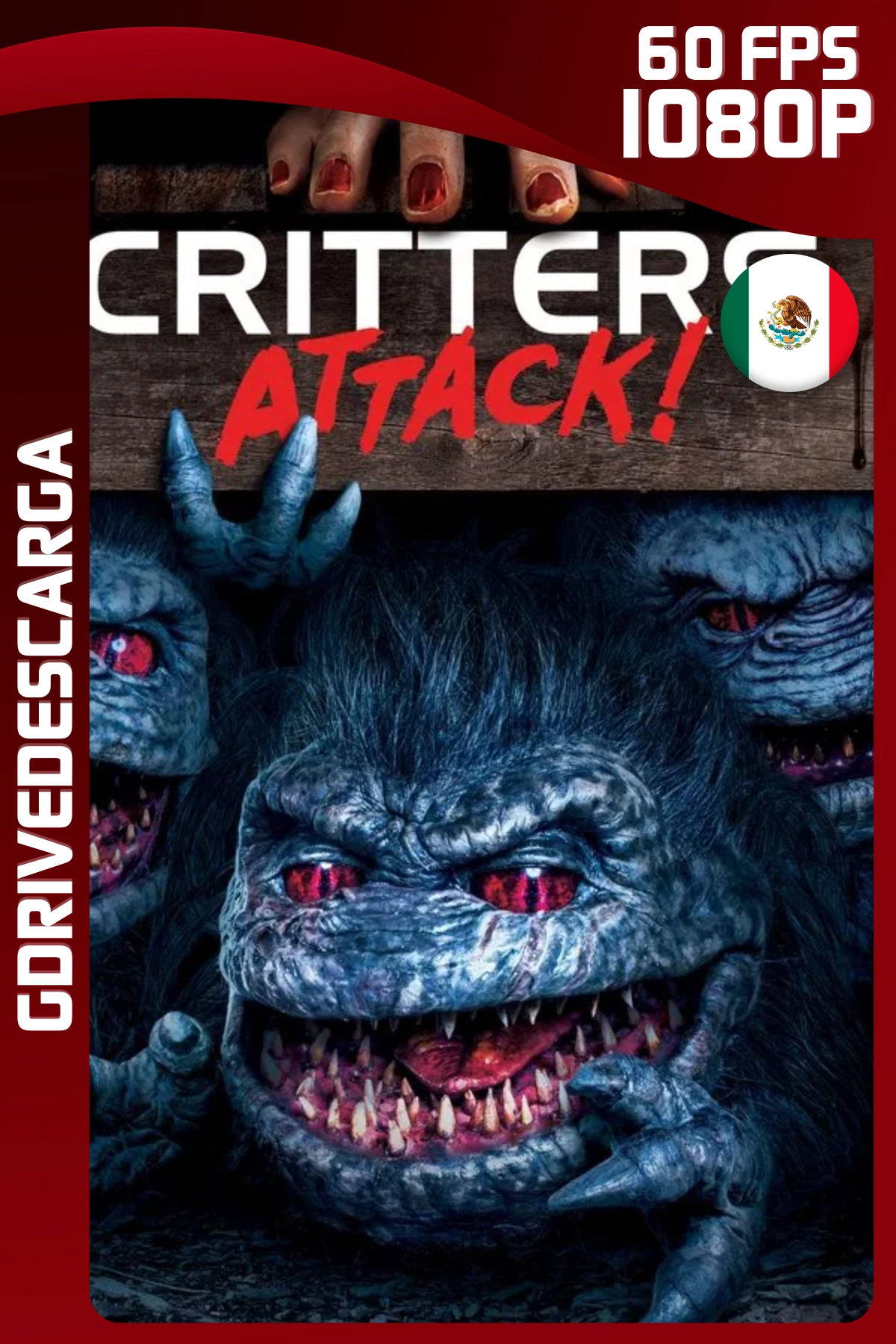 Critters ¡Al Ataque! (2020) BRRIP 1080p 60 FPS Latino-Inglés