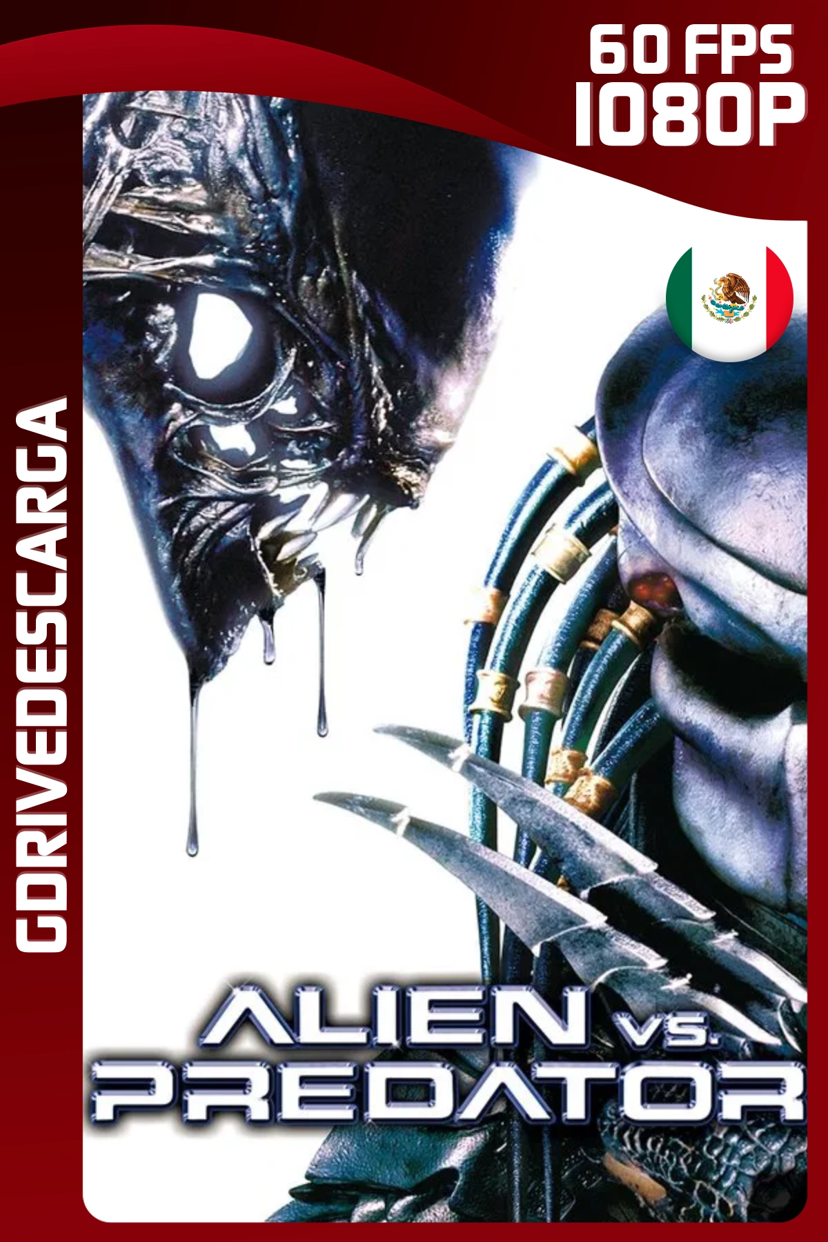 Alien vs Depredador (2004) BRRIP 1080p 60 FPS Latino-Inglés
