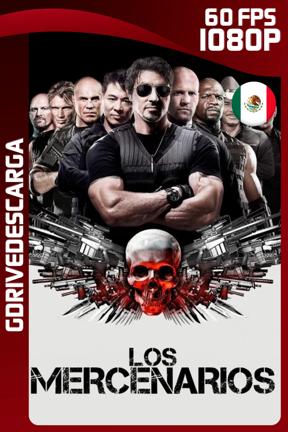 Los Indestructibles (2010) BRRIP 1080p 60 FPS Latino-Inglés