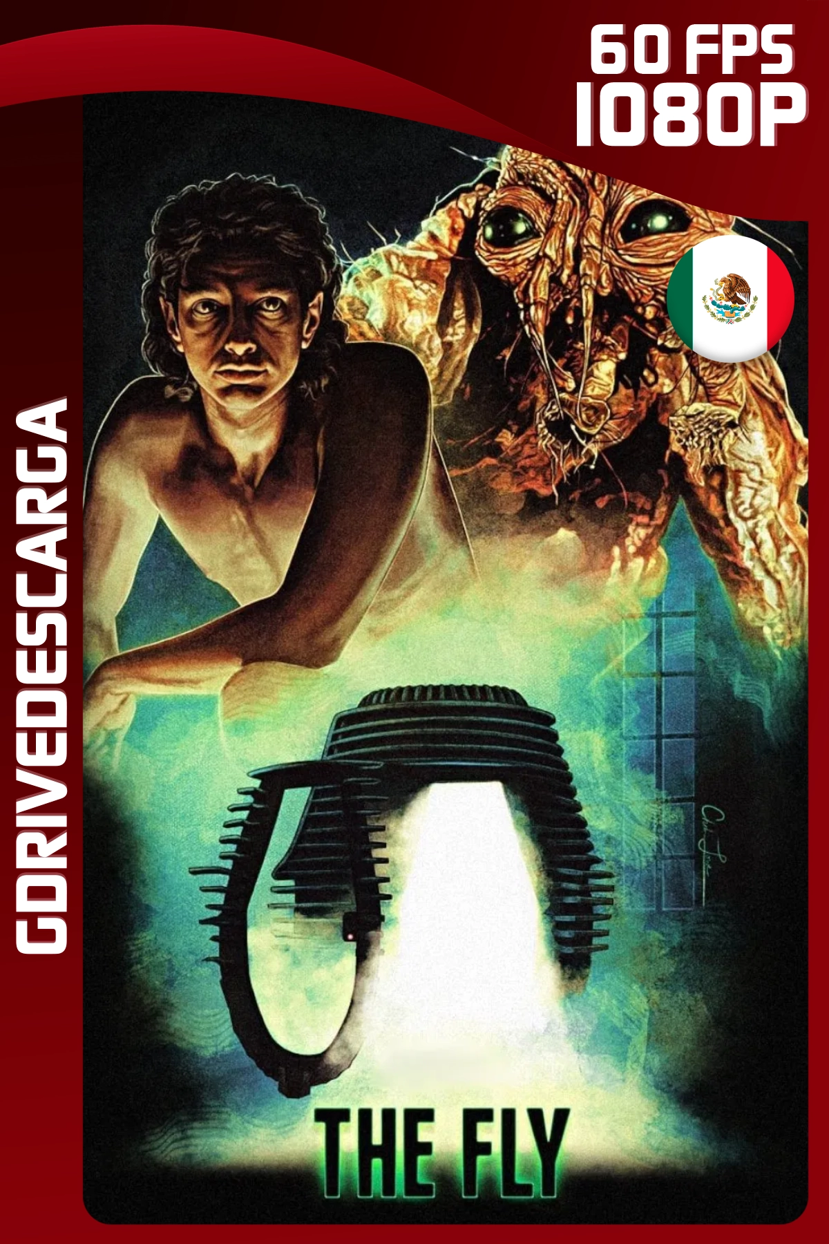 La Mosca (1986) BRRIP 1080p 60 FPS Latino-Inglés