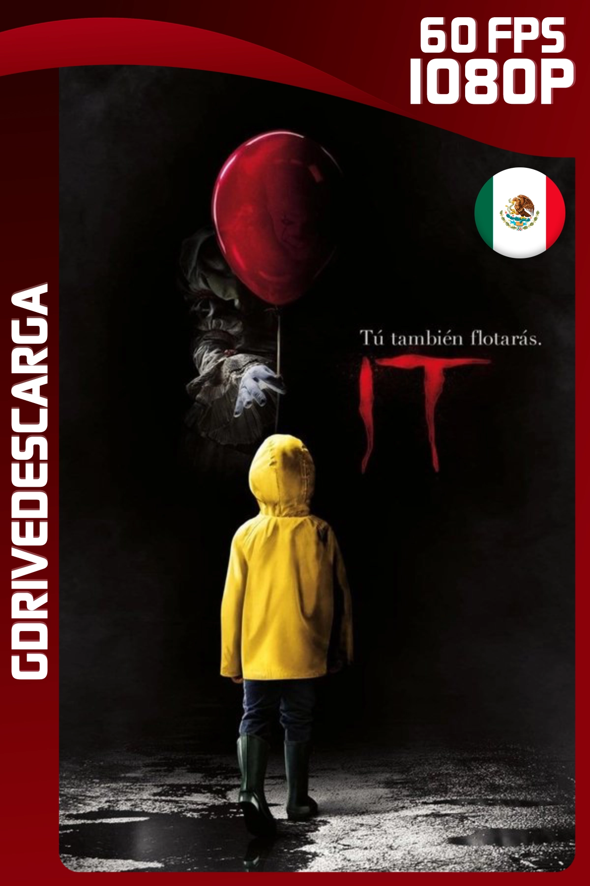 It (Eso) (2017) BRRIP 1080p 60 FPS Latino-Inglés