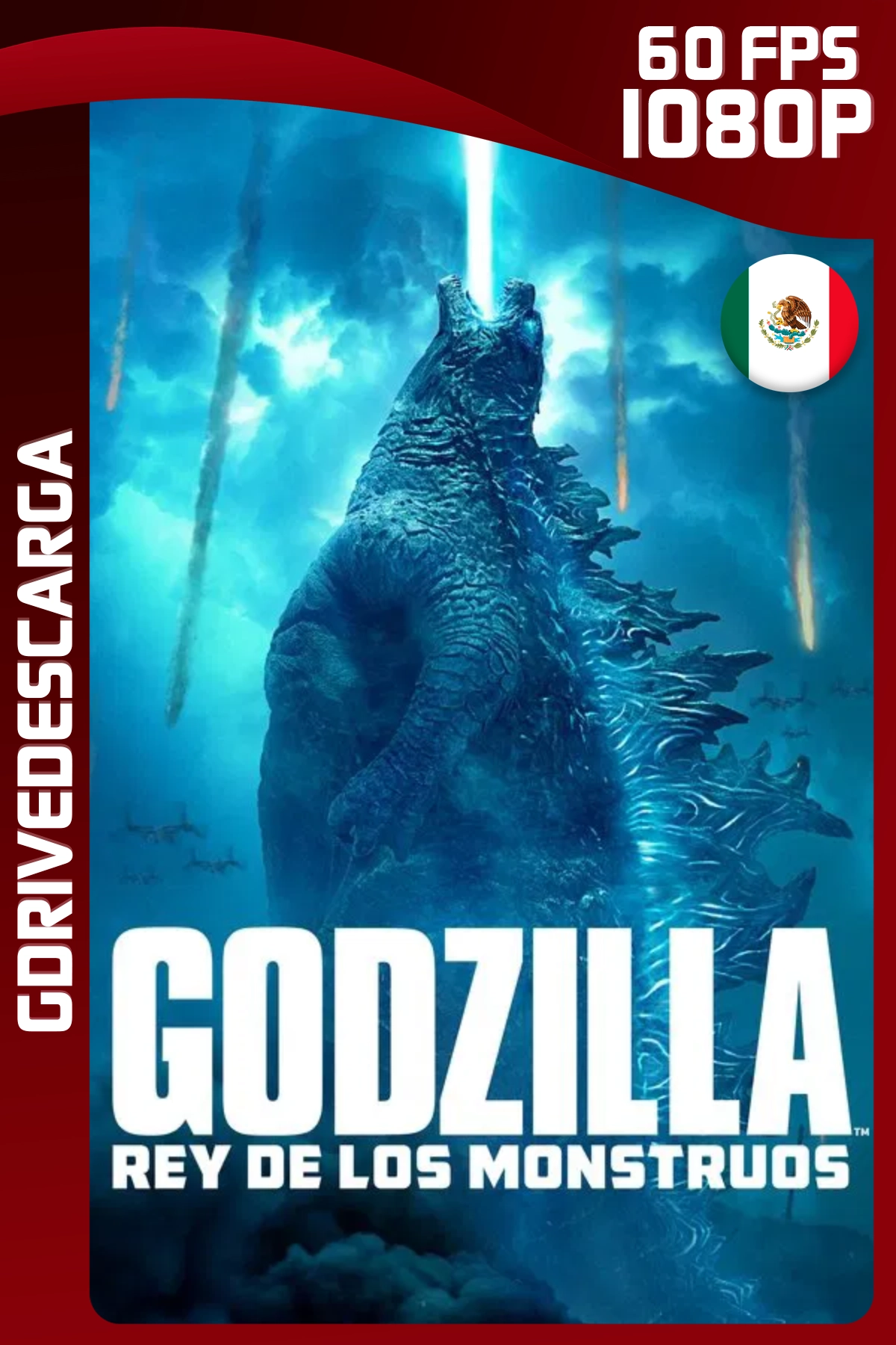 Godzilla 2: El Rey De Los Monstruos (2019) BRRIP 1080p 60 FPS Latino-Inglés