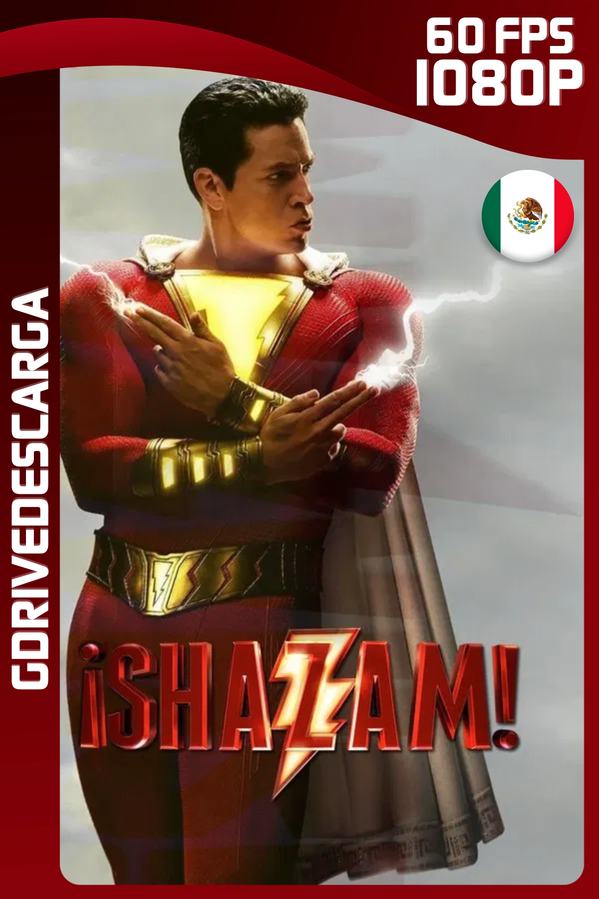 ¡Shazam! (2019) BRRIP 1080p 60 FPS Latino-Inglés