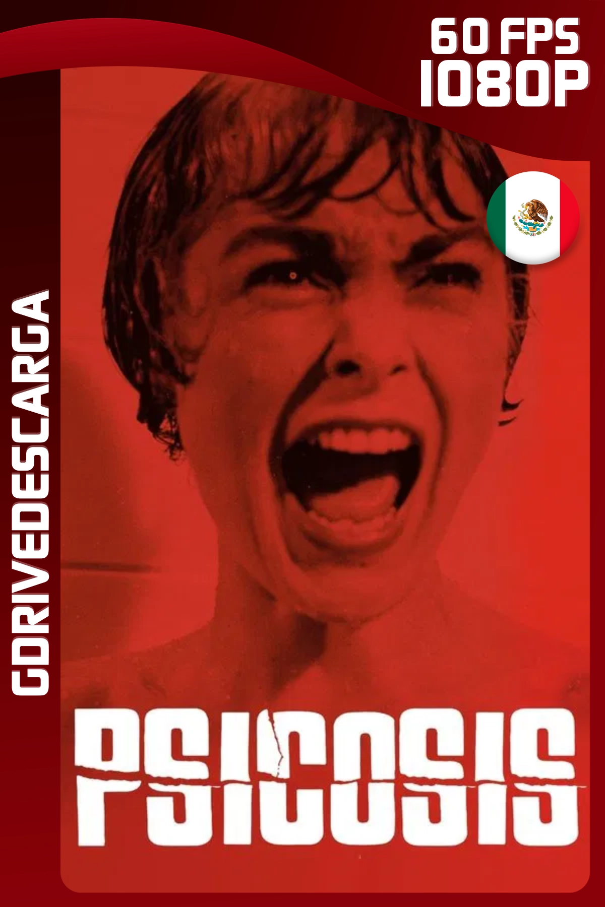 Psicosis (1960) BRRIP 1080p 60 FPS Latino-Inglés