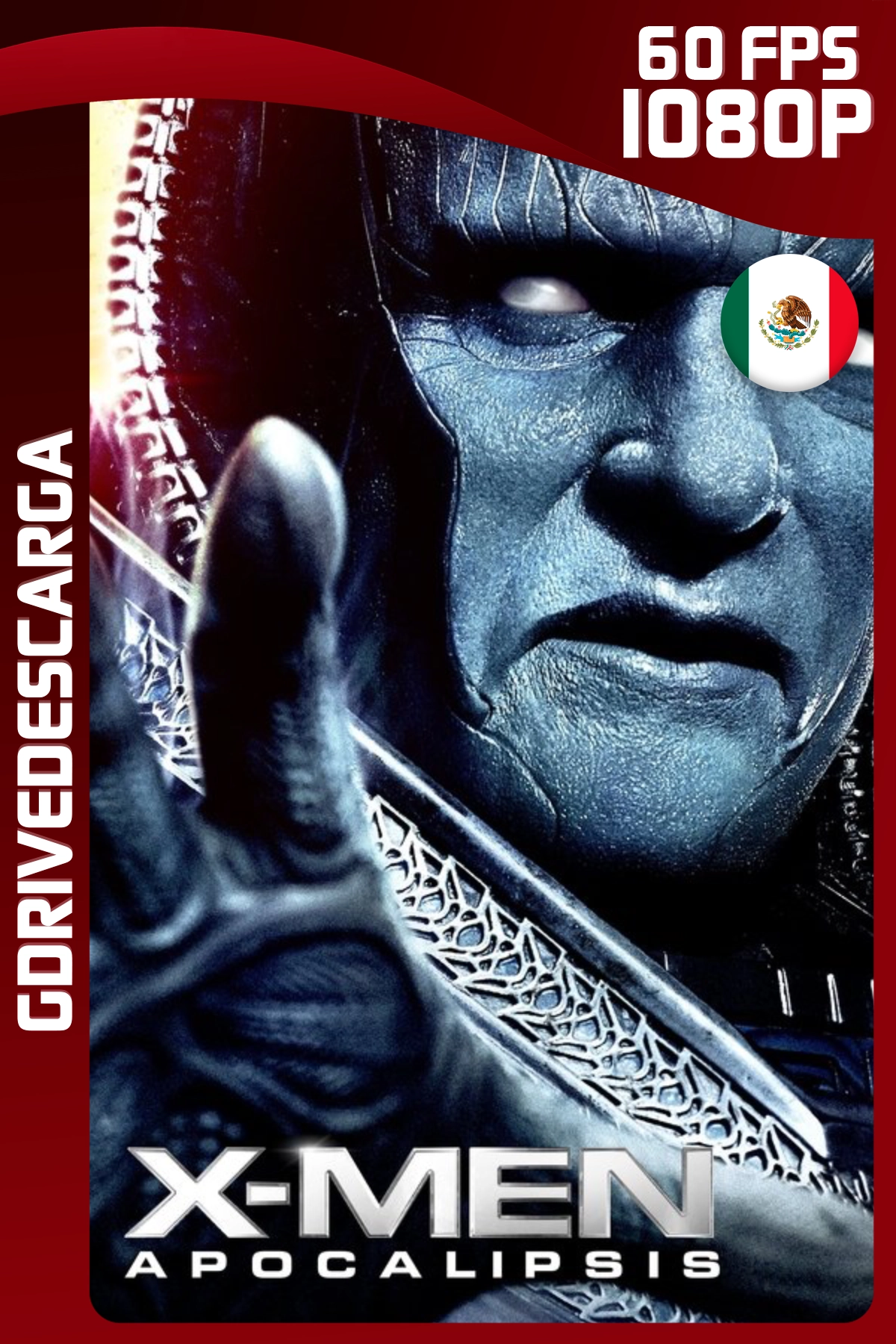 X-Men: Apocalipsis (2016) BRRIP 1080p 60 FPS Latino-Inglés