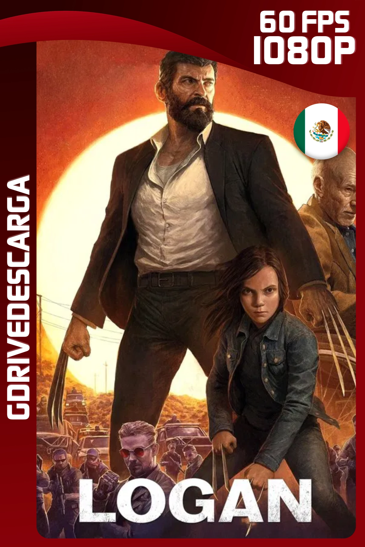 Logan: Wolverine (2017) BRRIP 1080p 60 FPS Latino-Inglés
