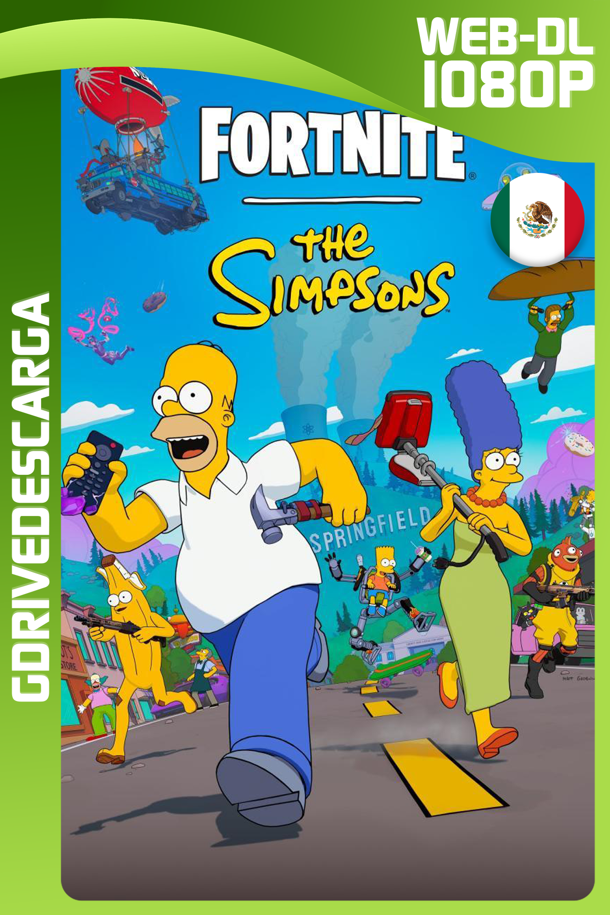Fortnite x Los Simpson (2025) Temporada 1 [02/04] DSNP WEB-DL 1080p Latino-Inglés