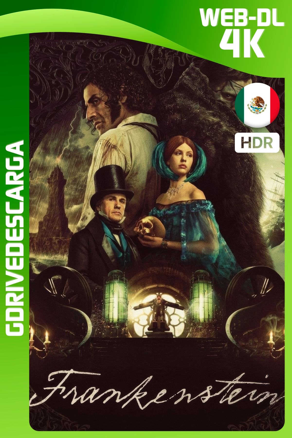 Frankenstein (2025) NF WEB-DL 1080p 4K HDR10 Latino-Inglés