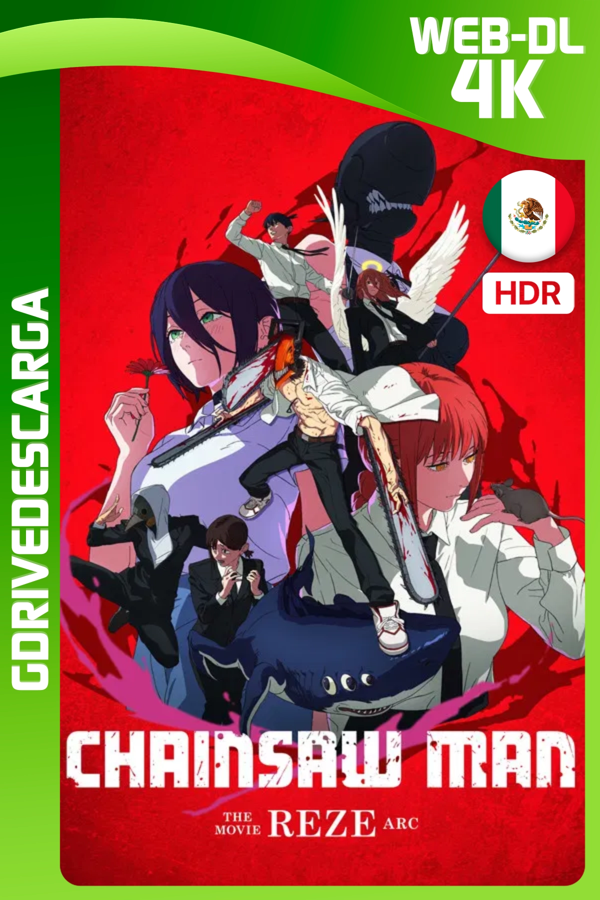 Chainsaw Man la película -Arco de Reze (2025) AMZN 4K HDR10 Latino-Japonés