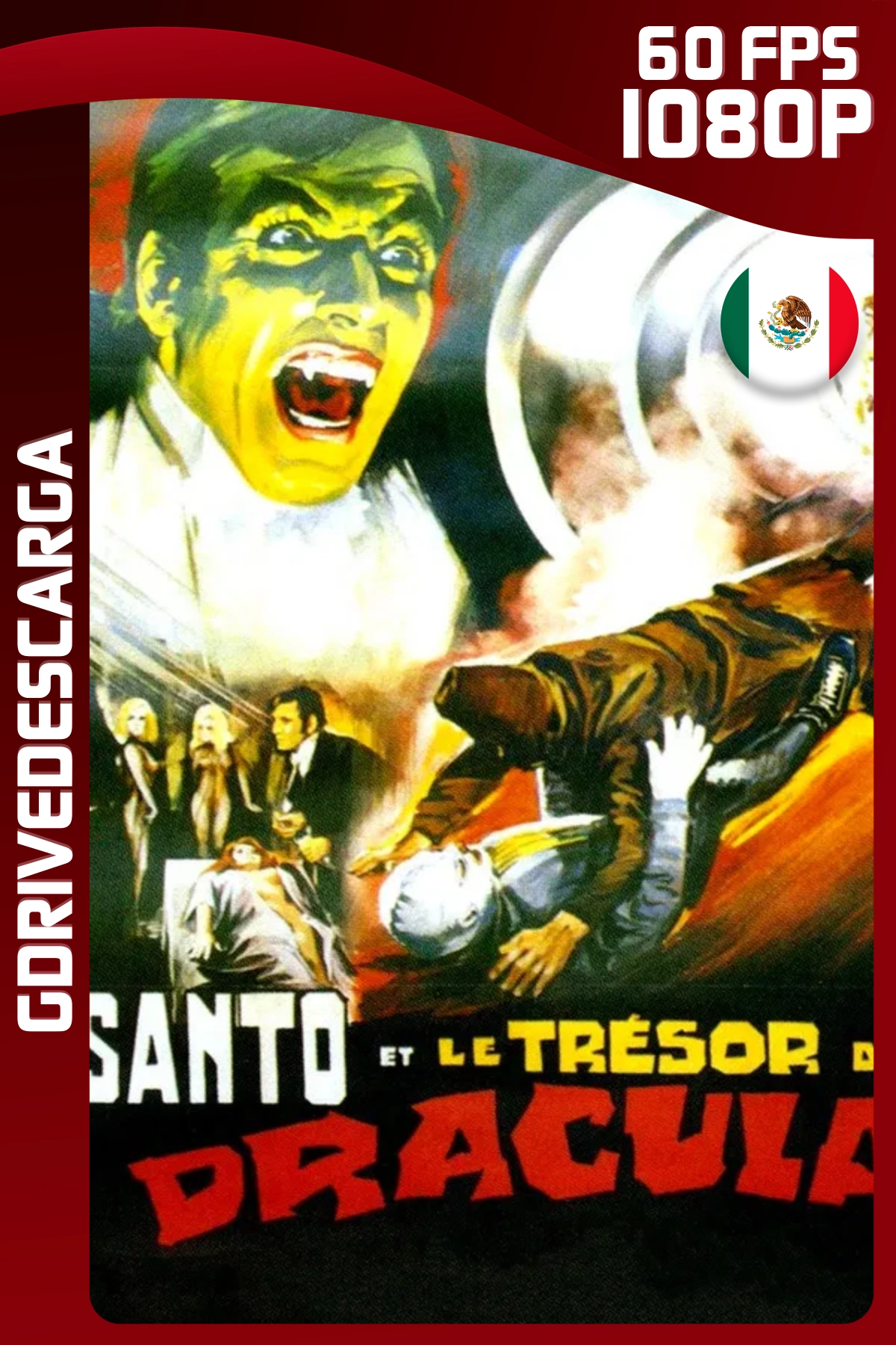 Santo En El Tesoro de Drácula (1969) WEB-DL 1080p 60 FPS Latino