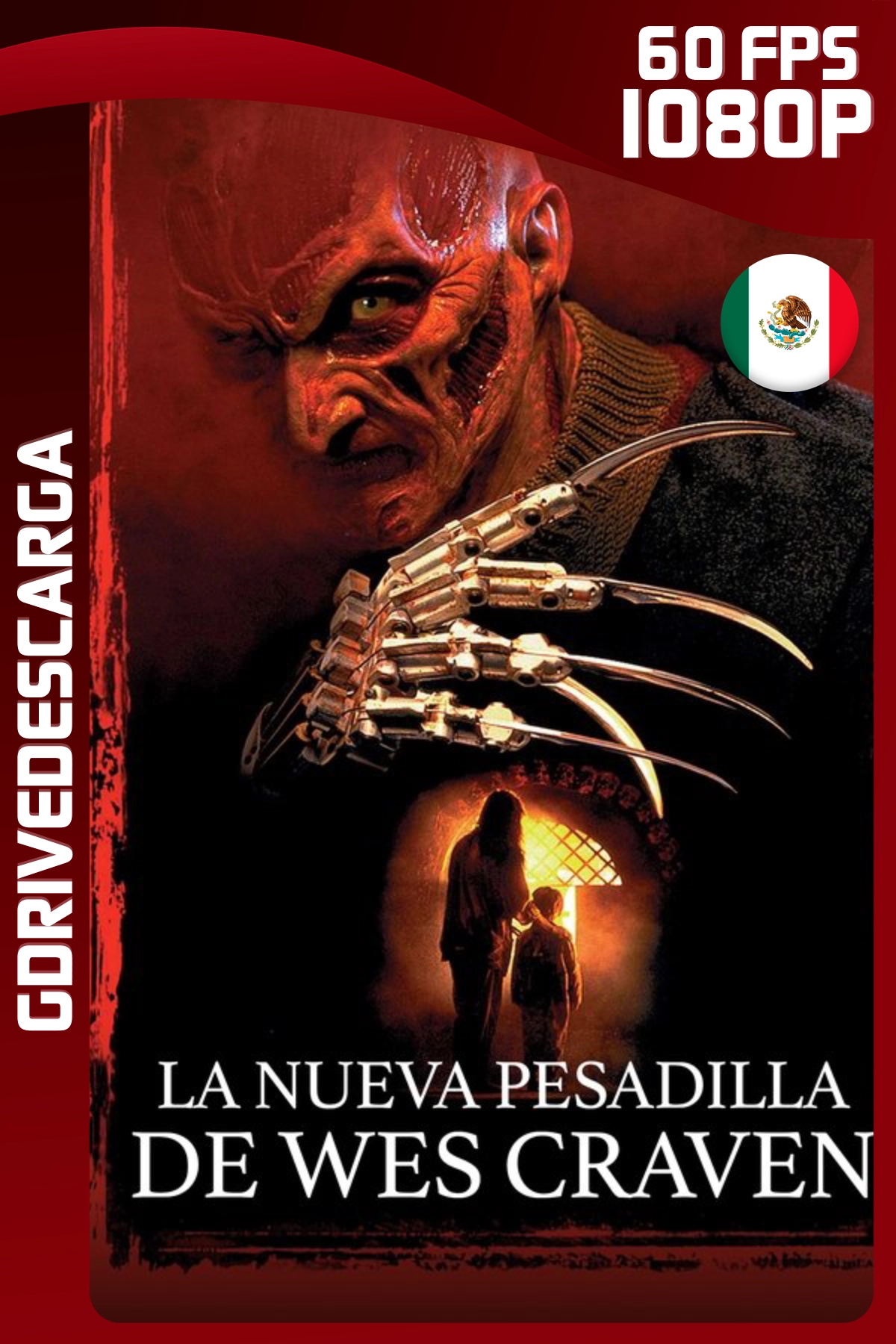 La Nueva Pesadilla de Wes Craven (1994) BRRIP 1080p 60 FPS Latino-Inglés