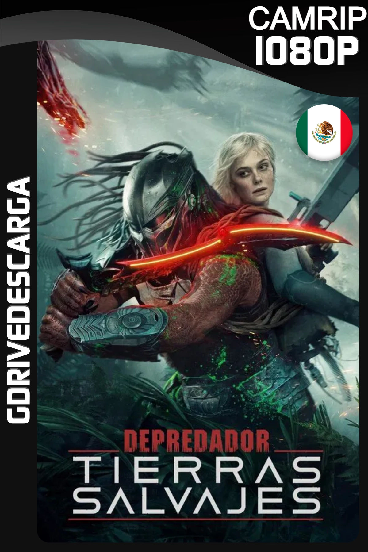 Depredador: Tierras Salvajes (2025) CAMRIP 1080p Latino-Inglés