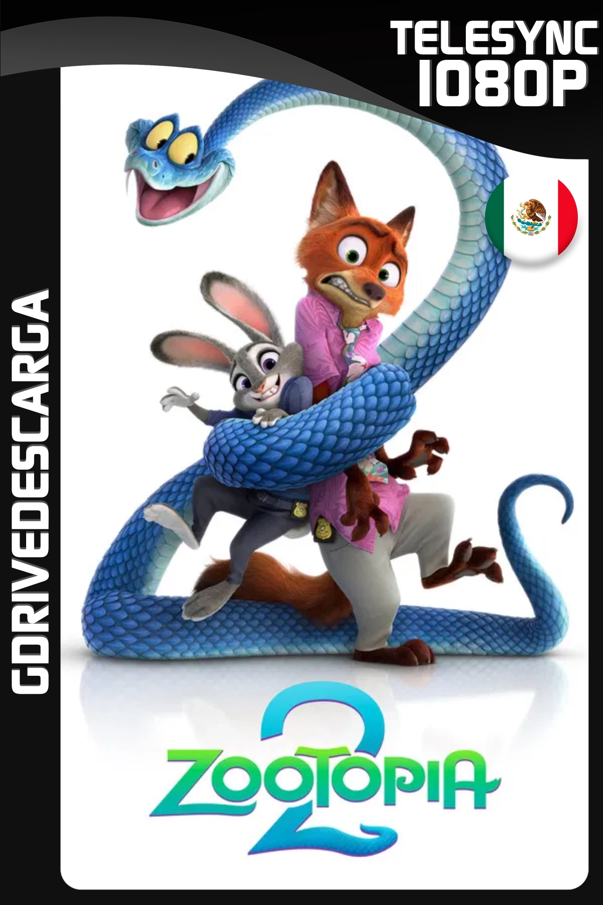 Zootopia 2 (2025) TELESYNC V2 1080p Latino-Inglés