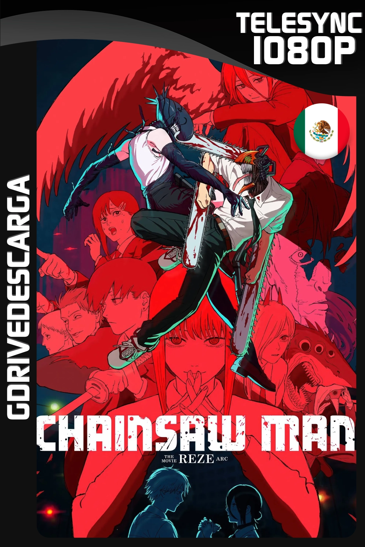 Chainsaw Man la película -Arco de Reze (2025) TELESYNC 1080p Latino