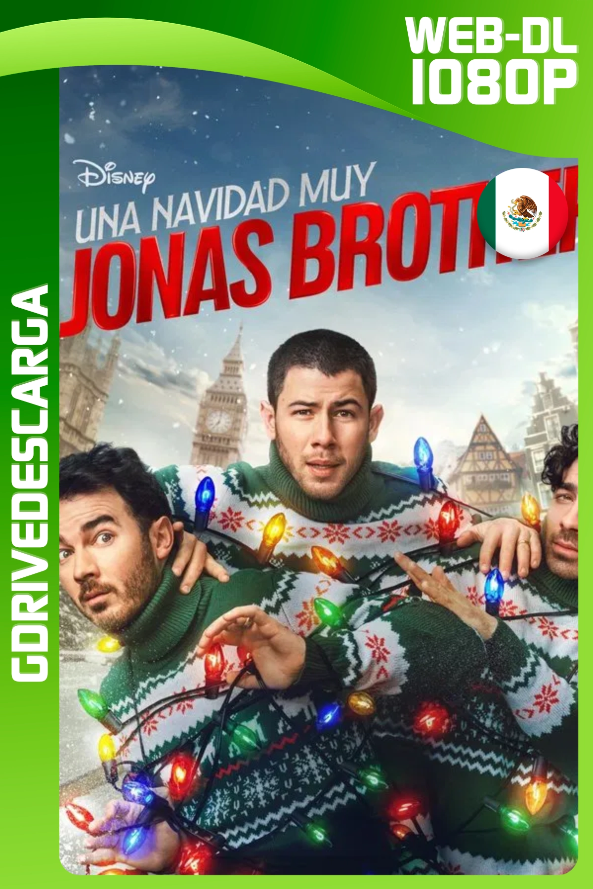 Una Navidad Muy Jonas Brothers (2025) DNSP WEB-DL 1080p Latino-Inglés