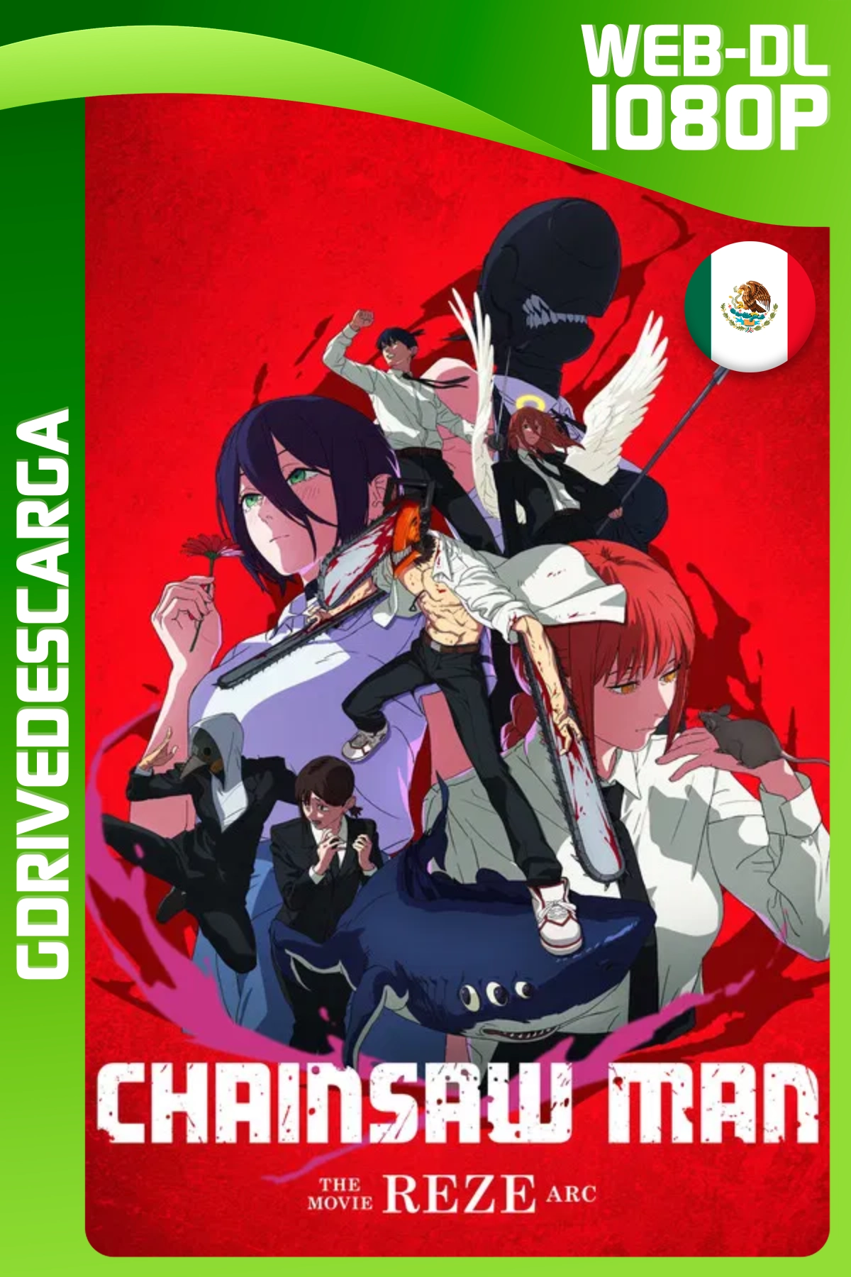 Chainsaw Man la película -Arco de Reze (2025) AMZN 1080p Latino-Japonés