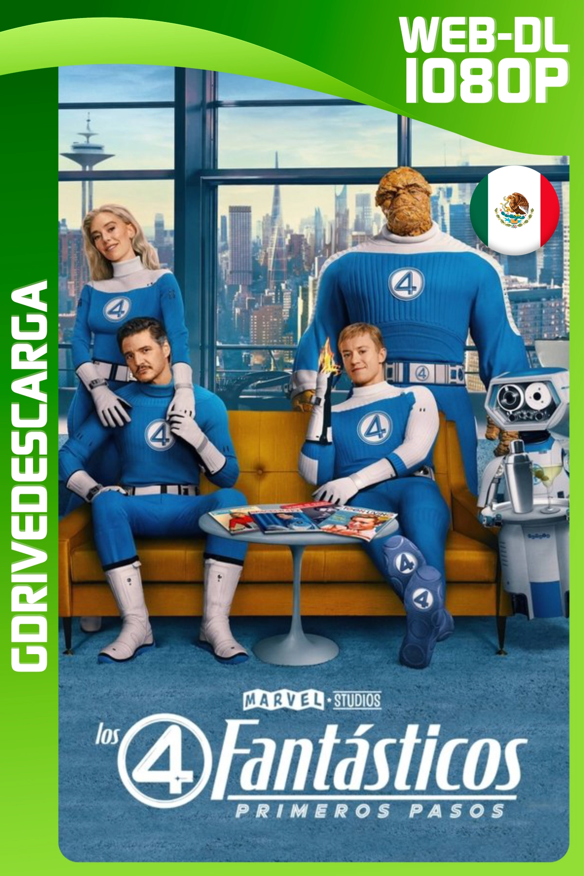 Los 4 Fantásticos: Primeros Pasos (2025) IMAX DSNP WEB-DL 1080p Latino-Inglés