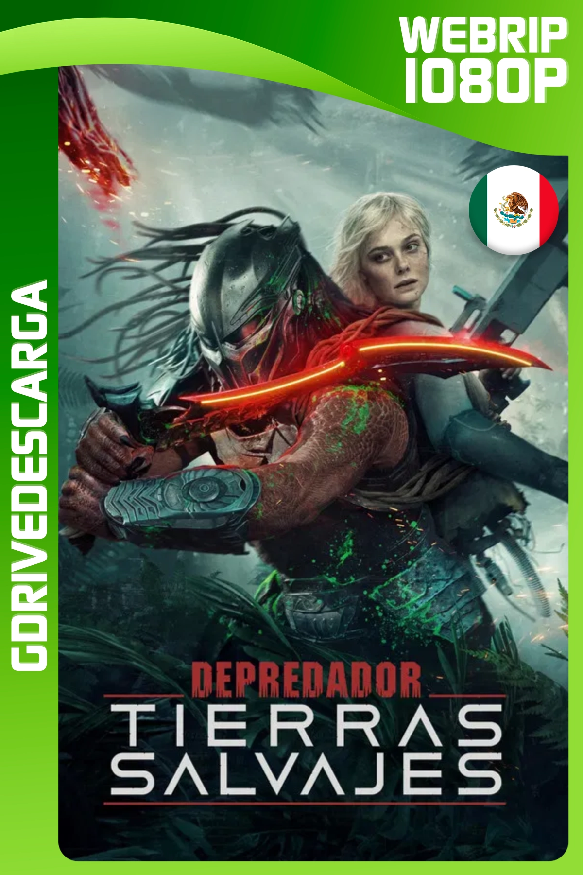 Depredador: Tierras Salvajes (2025) WEB-RIP 1080p Latino