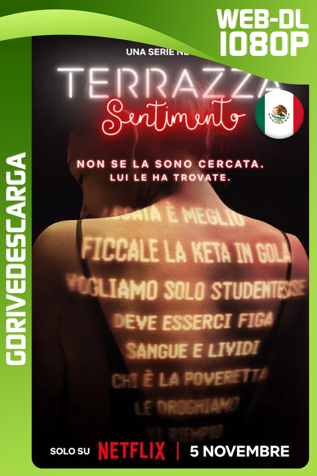 Terrazza Sentimento: Del esplendor al horror (2025) Miniserie NF WEB-DL 1080p Latino-Inglés-Italiano