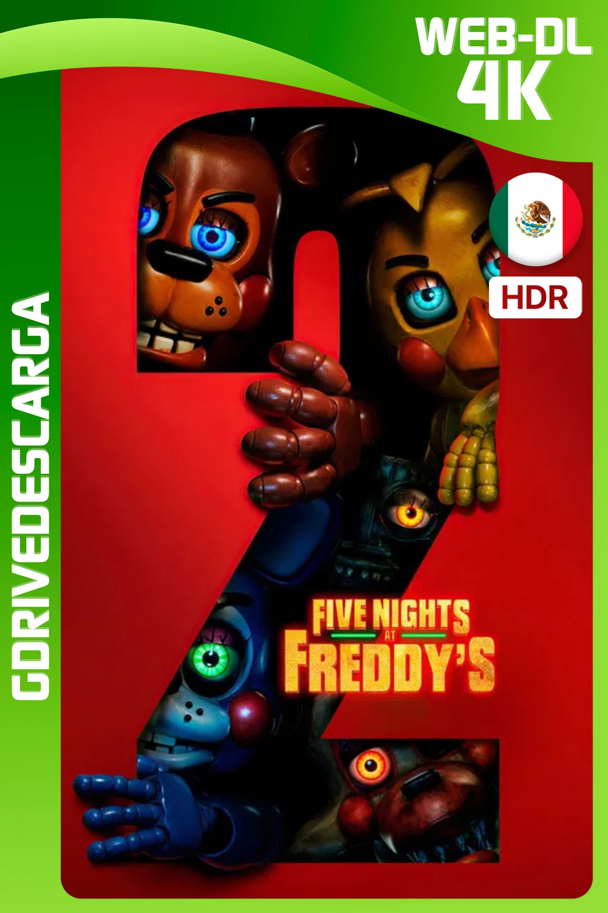 Five Nights at Freddy 2 (2025) WEB-DL 4K HDR Latino-Inglés