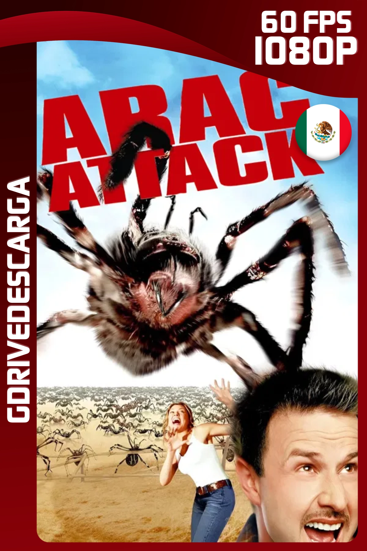 El Ataque De Las Arañas (2002) Open Matte BRRIP 1080p 60 FPS Latino-Inglés