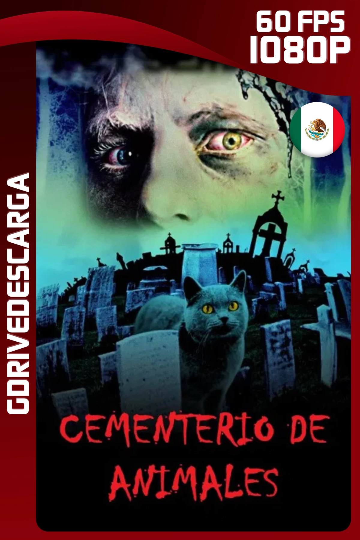 Cementerio De Mascotas (1989) BRRIP 1080p 60 FPS Latino-Inglés