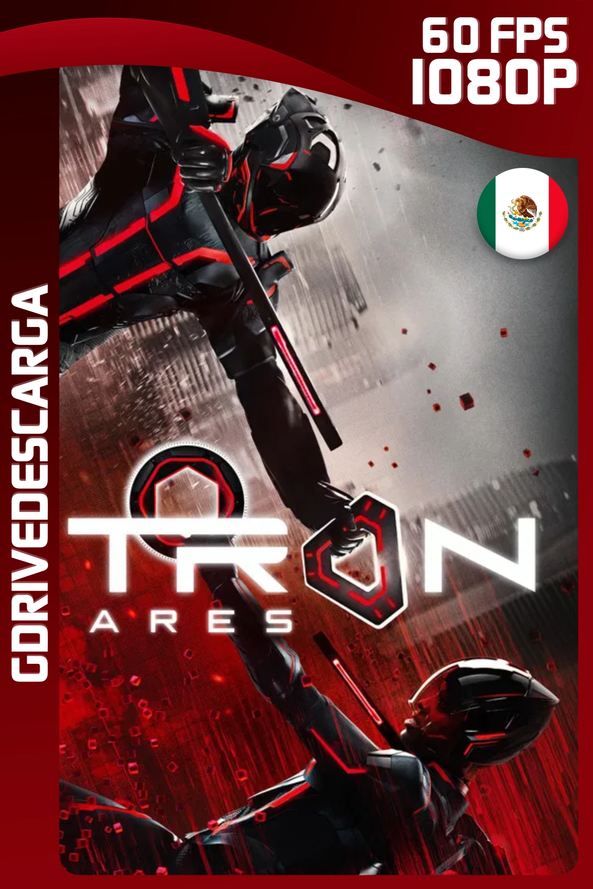 TRON: Ares (2025) AMZN WEB-DL 1080p 60 FPS Latino-Inglés