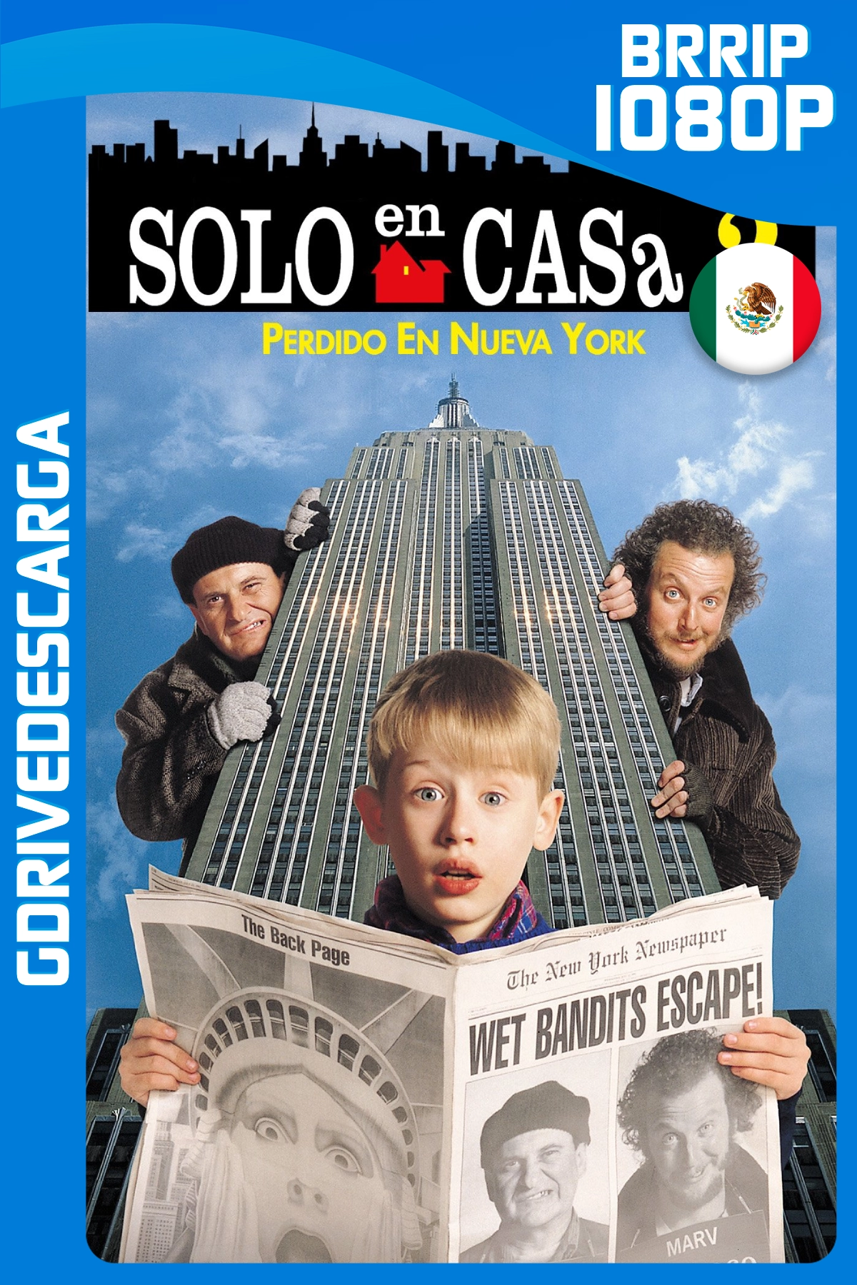 Mi Pobre Angelito 2: Perdido en Nueva York (1992) BRRIP 1080p Latino-Inglés