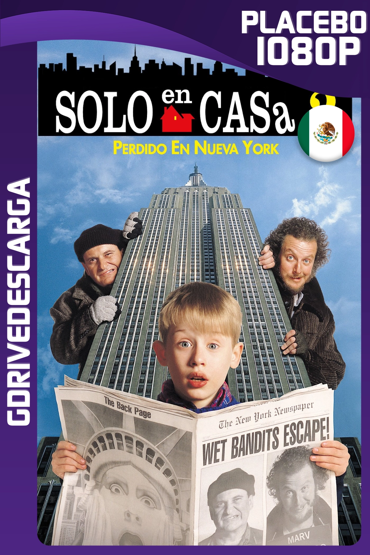 Mi Pobre Angelito 2: Perdido en Nueva York (1992) PLACEBO 1080p Latino-Inglés