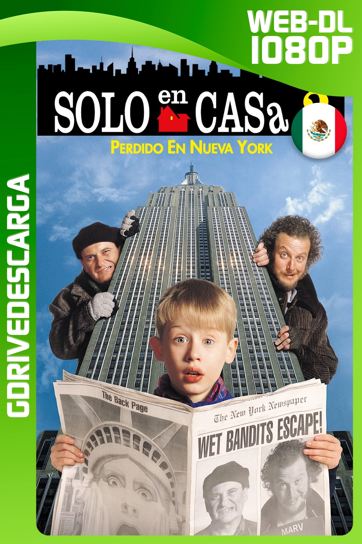 Mi Pobre Angelito 2: Perdido en Nueva York (1992) DSNP WEB-DL 1080p Latino-Inglés