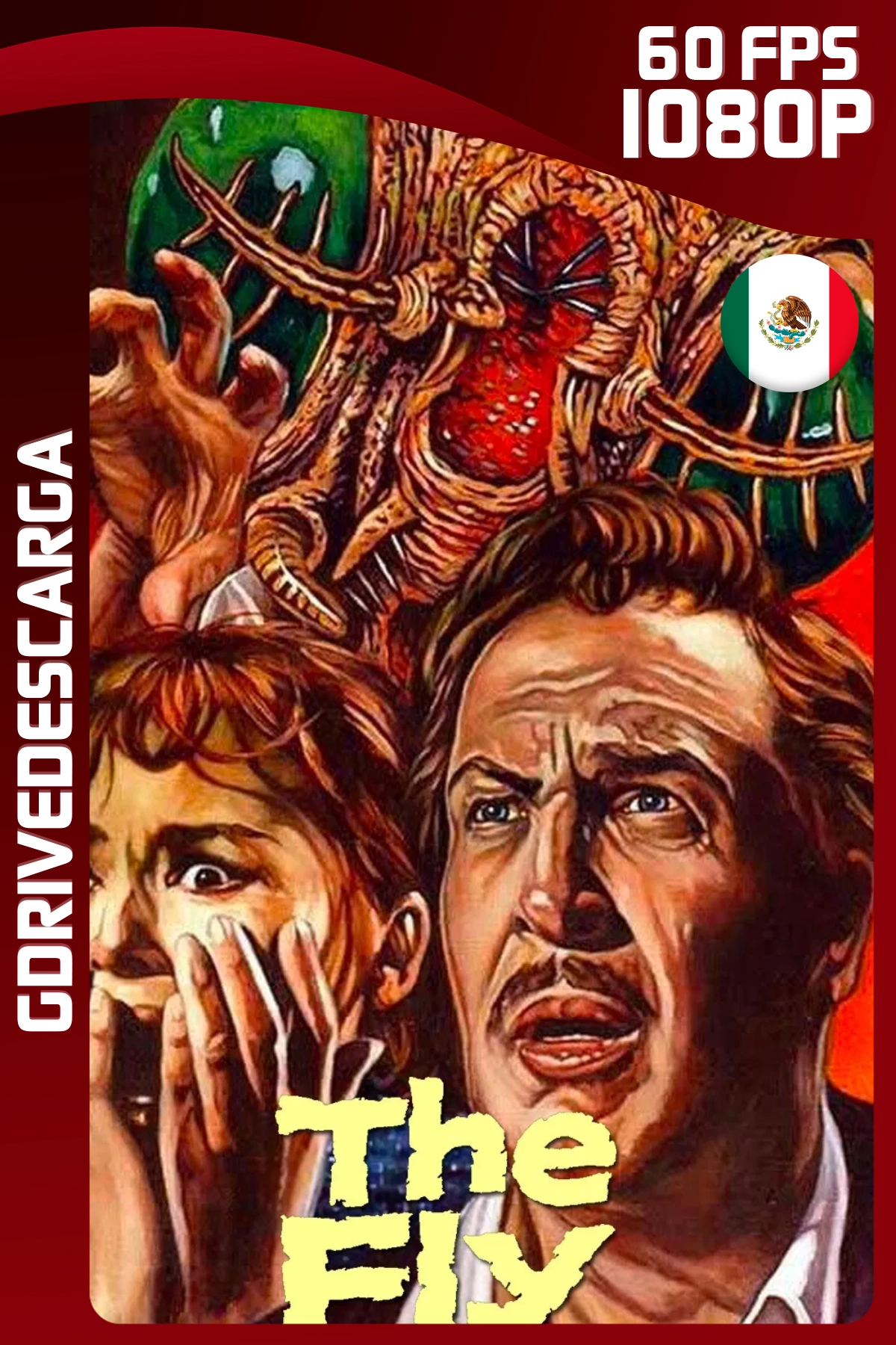 La Mosca (1958) BRRIP 1080p 60 FPS Latino-Inglés