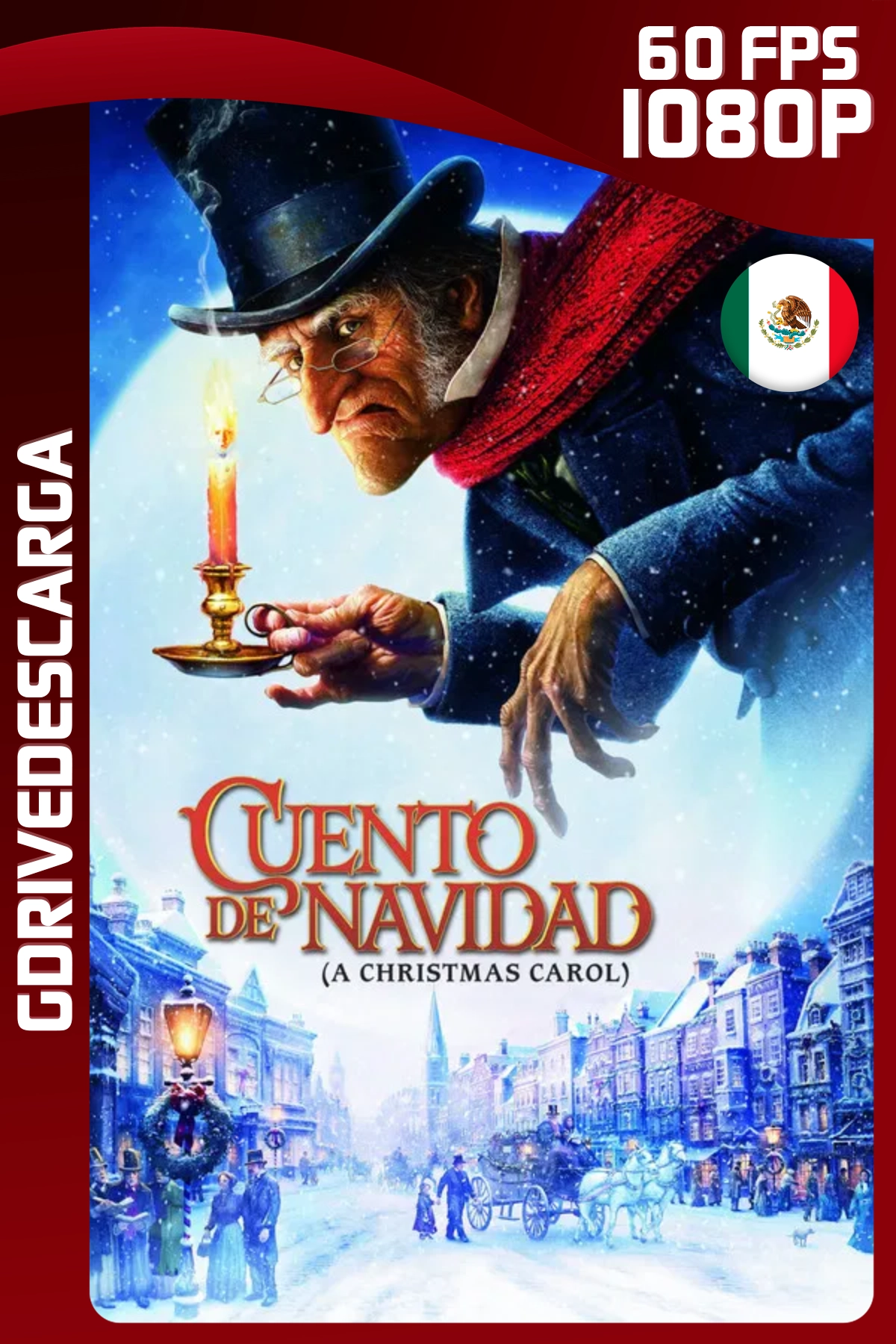 Los Fantasmas De Scrooge (2009) BRRIP 1080p 60 FPS Latino-Inglés