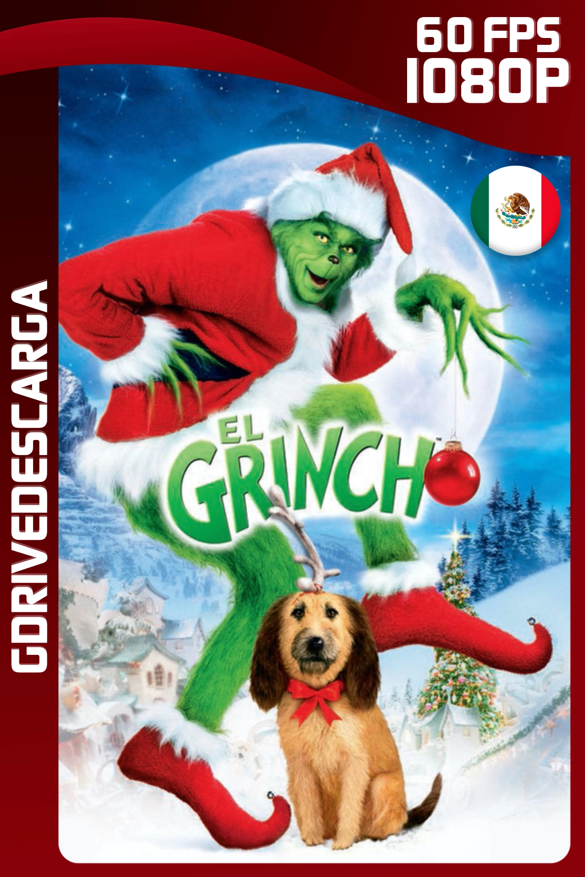 El Grinch (2000) BRRIP 1080p 60 FPS Latino-Inglés