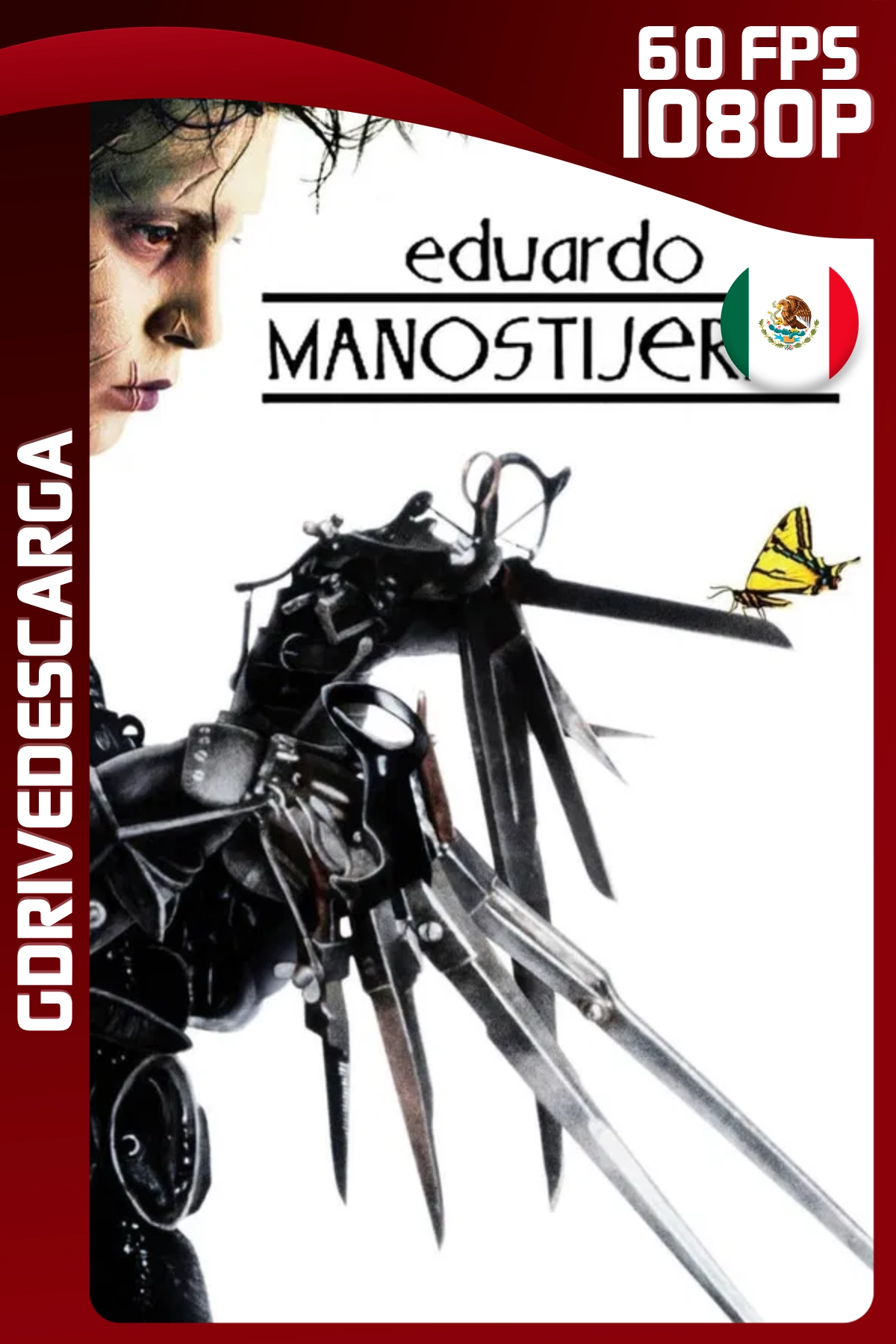 El Joven Manos de Tijera (1990) BRRIP 1080p 60 FPS Latino-Inglés