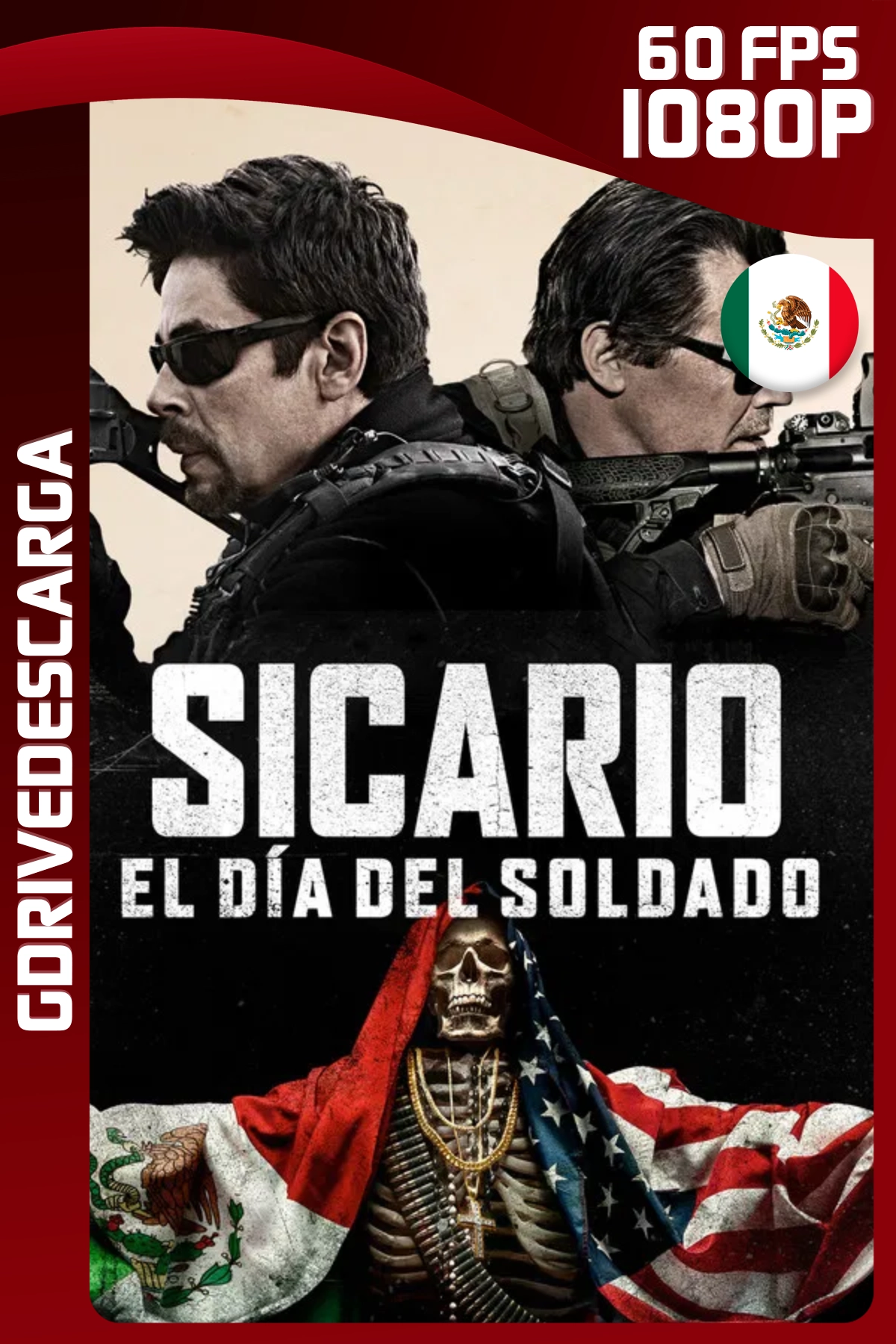 Sicario: El Día Del Soldado (2018) BRRIP 1080p 60 FPS Latino-Inglés