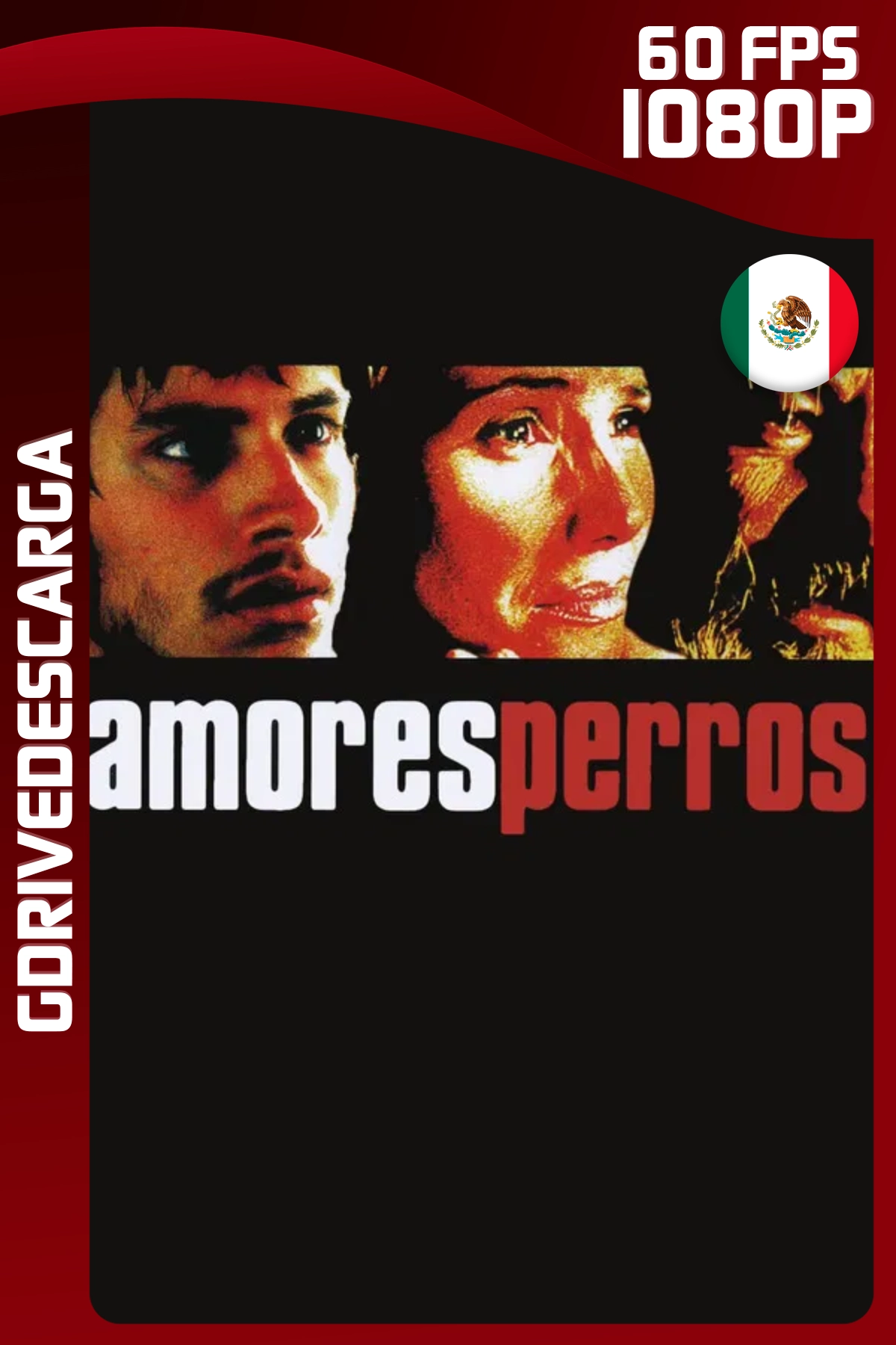 Amores Perros (2000) BRRIP 1080p 60 FPS Latino